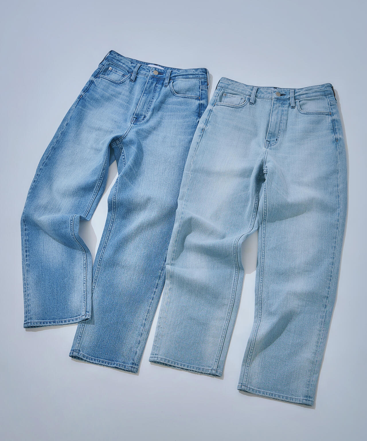 ＜FUDGE掲載＞＜Healthy DENIM＞ハイライズストレートデニムパンツ