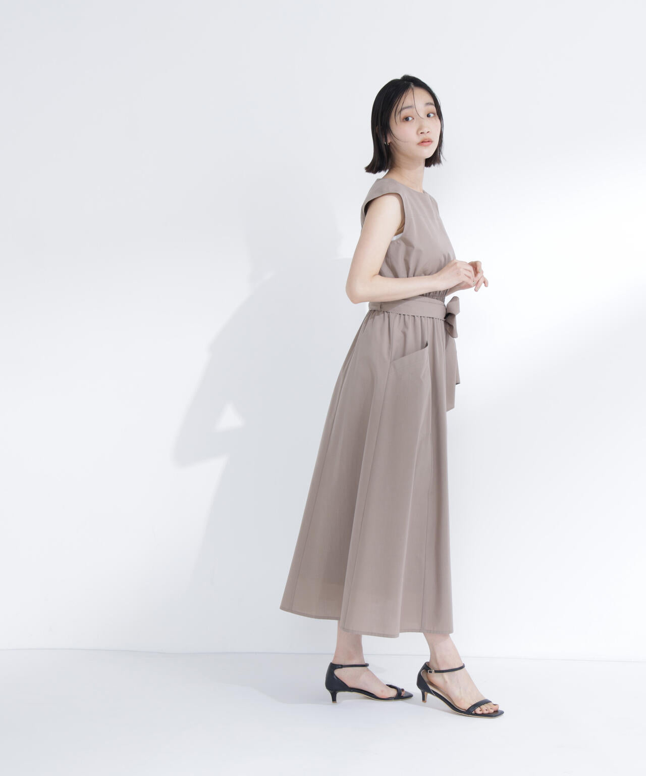 ＜ちょうど、いい服＞夏のお出かけ、るんるんワンピース