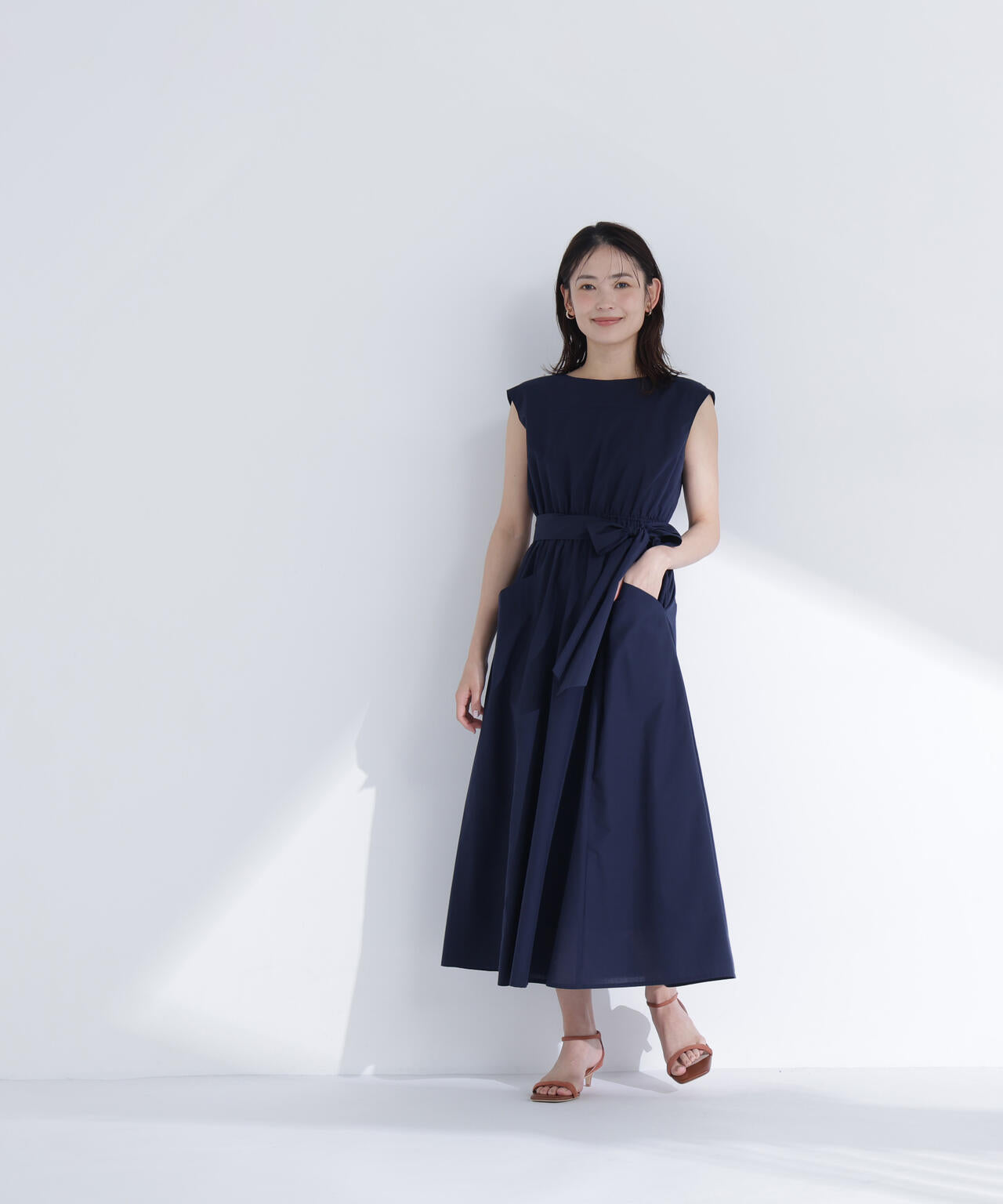 ＜ちょうど、いい服＞夏のお出かけ、るんるんワンピース