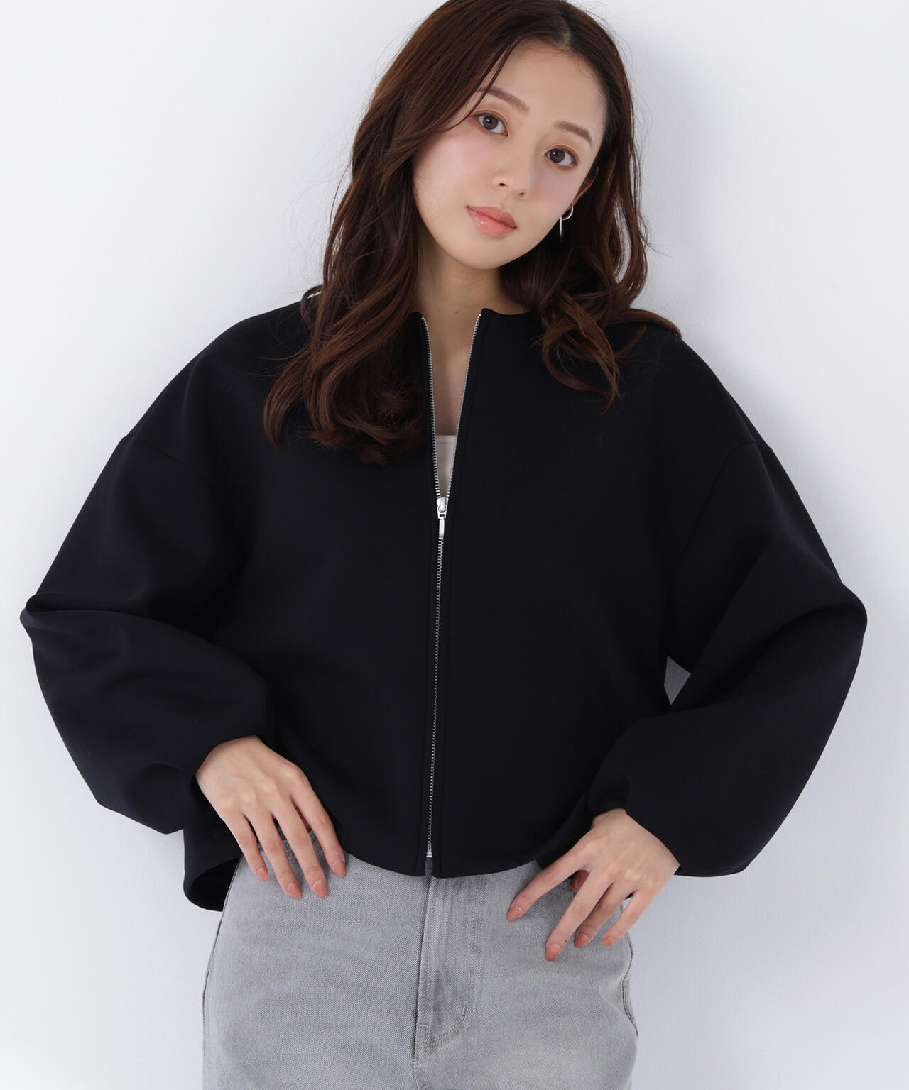 165.5cm 着用サイズ：FR