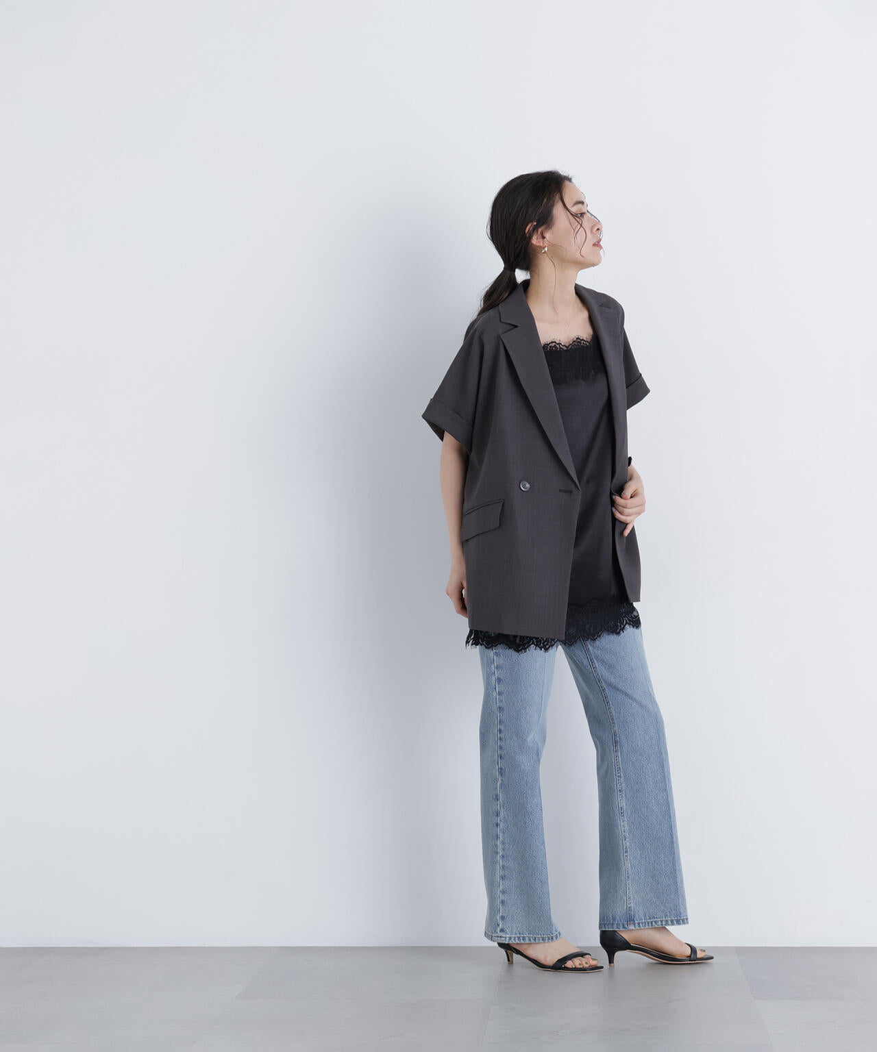 162cm 着用サイズ：FR