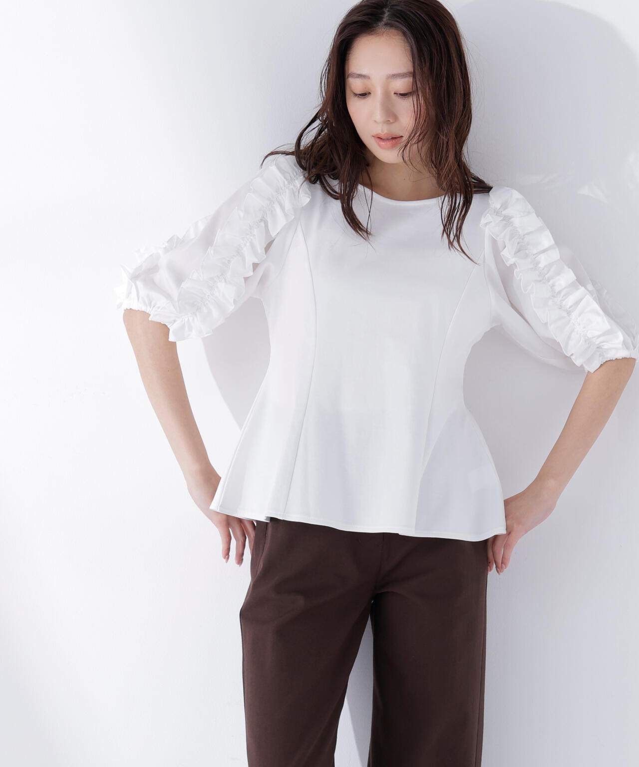 165.5cm 着用サイズ：FR