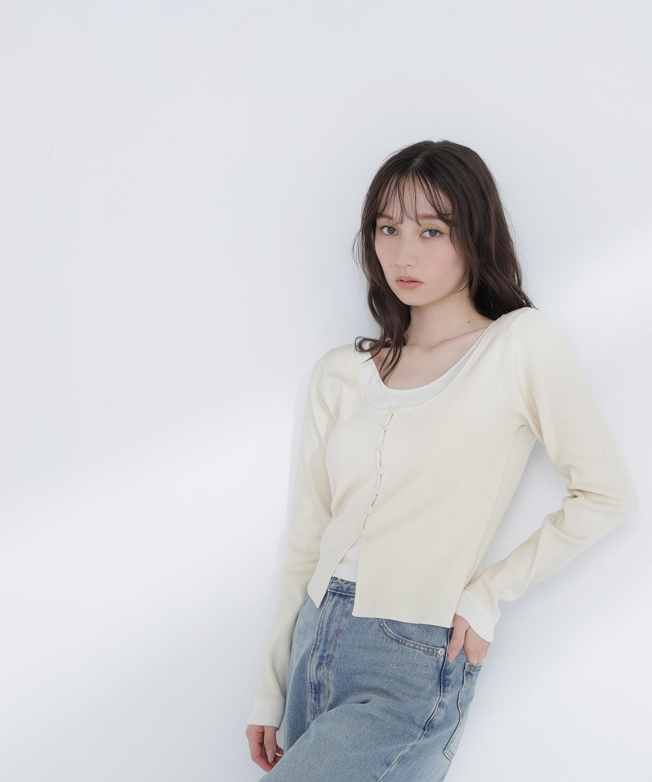 レイヤードライクニット