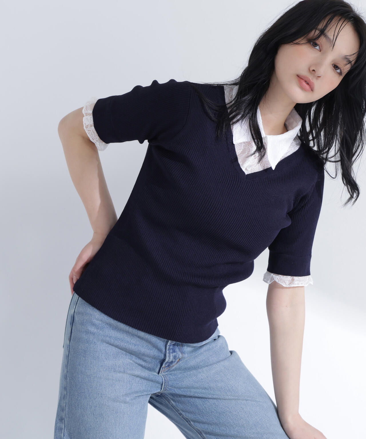 163cm 着用サイズ：FR