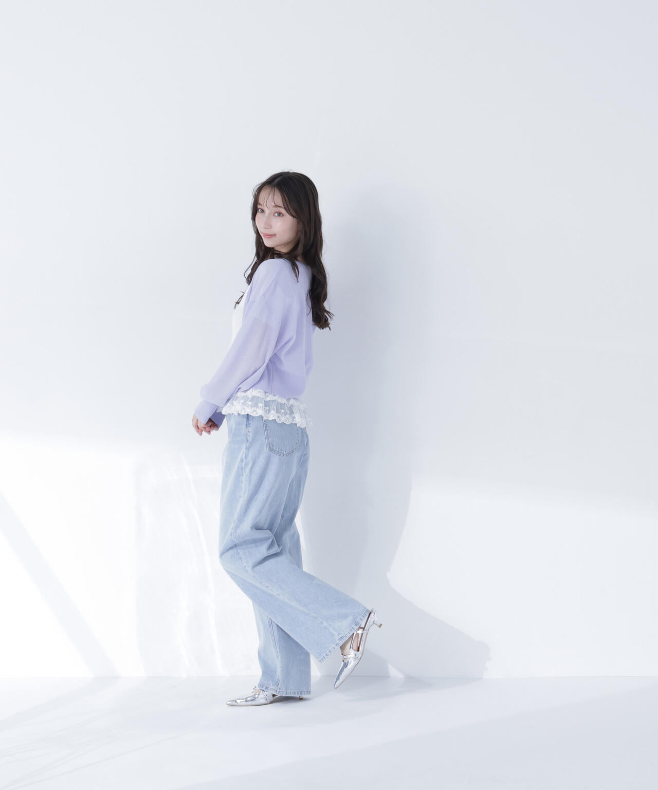 ＜ちょうど、いい服＞さらりと、涼しげ麻混カーディガン