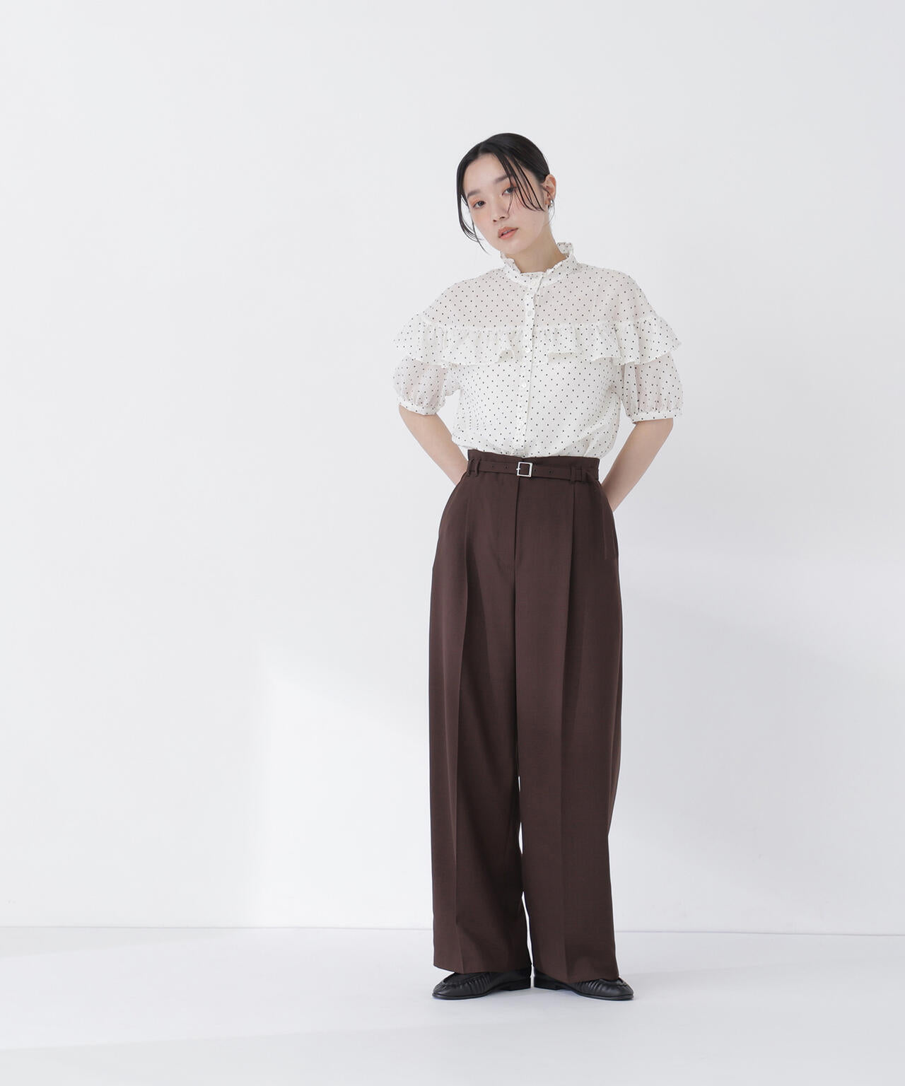 163cm 着用サイズ：FR