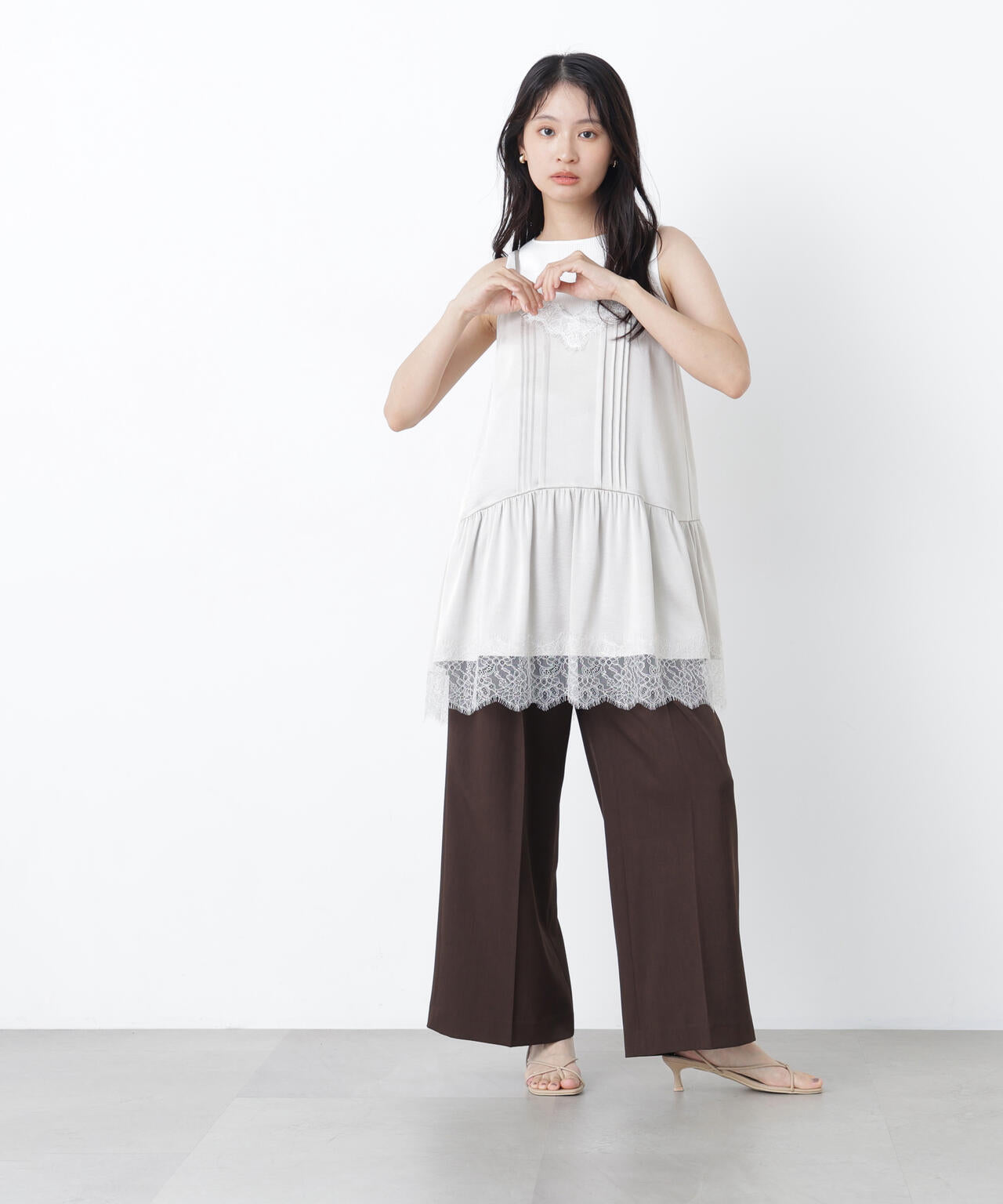 165cm 着用サイズ：FR