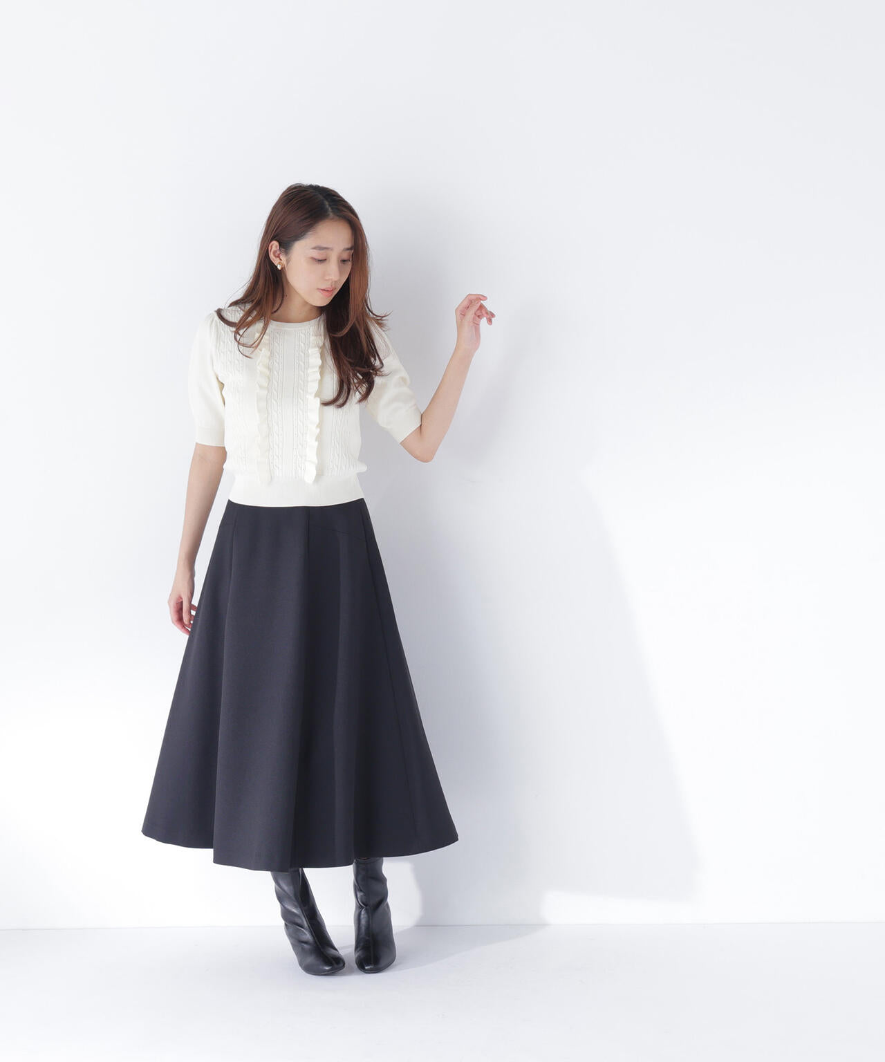 165.5cm 着用サイズ：M