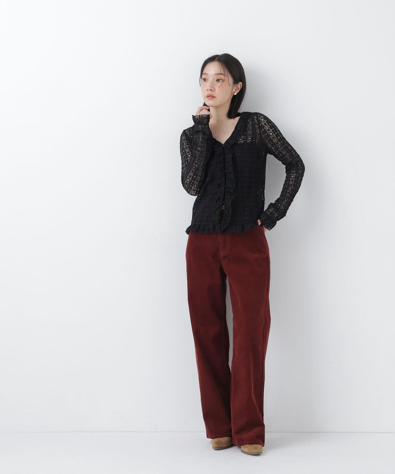163cm 着用サイズ：M