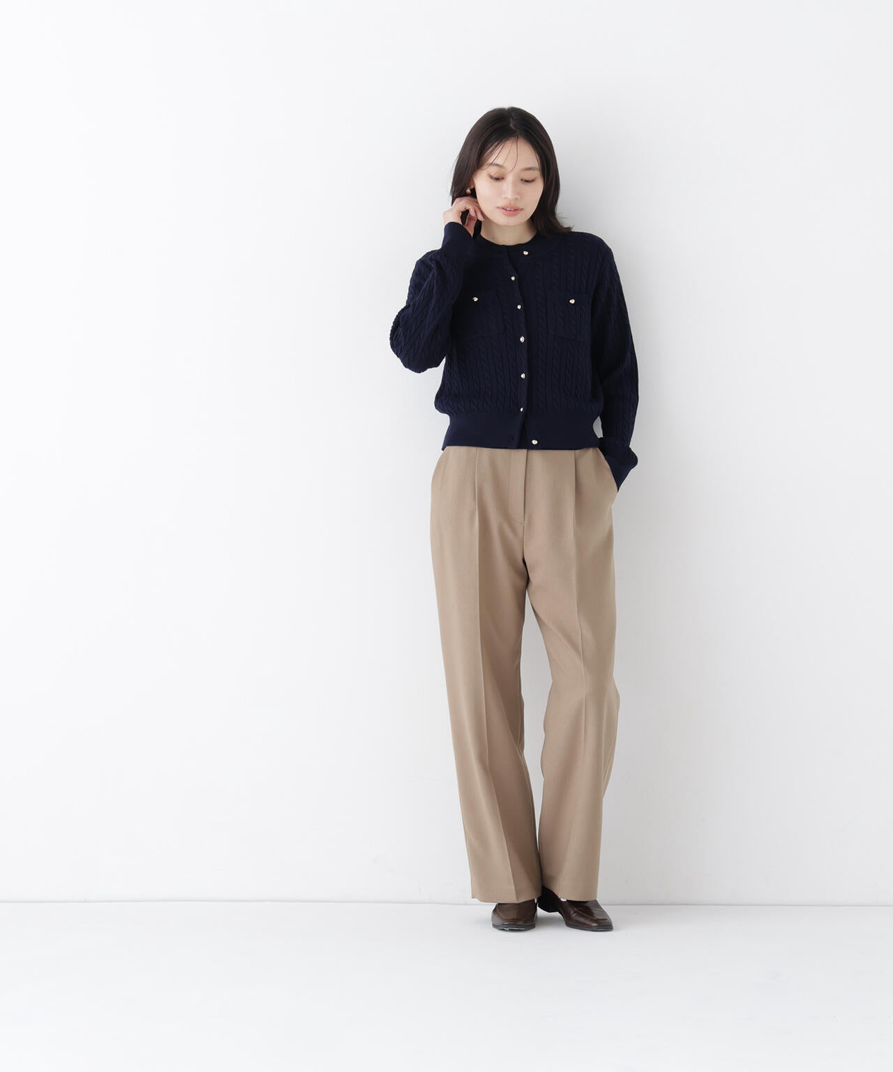 165.5cm 着用サイズ：M