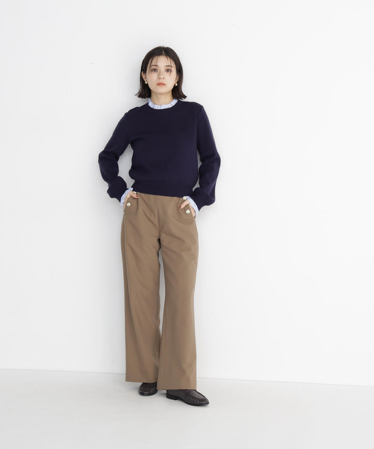 163cm 着用サイズ：M