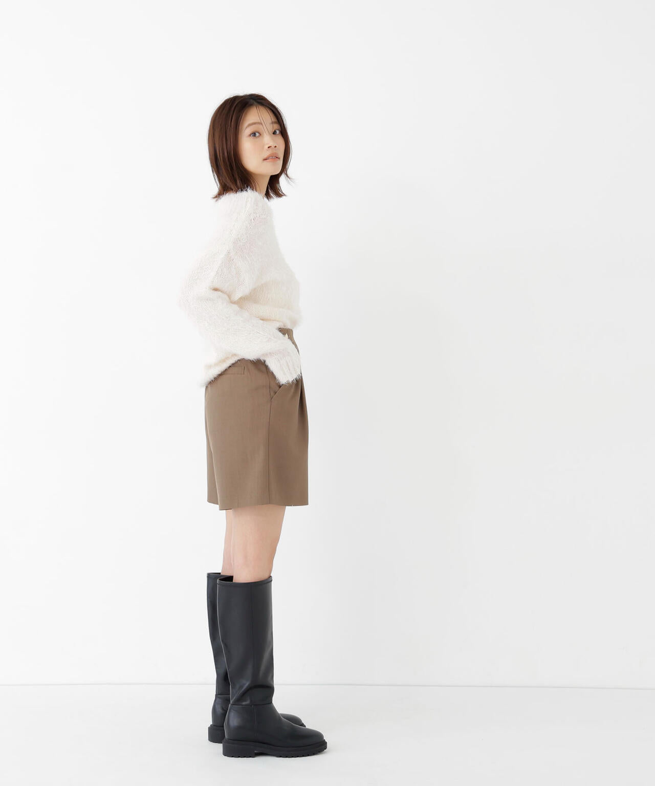 167cm 着用サイズ：M