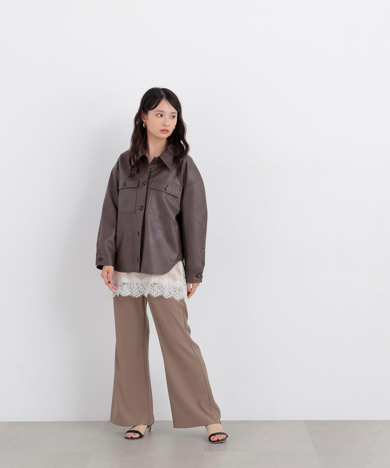 163cm 着用サイズ：M