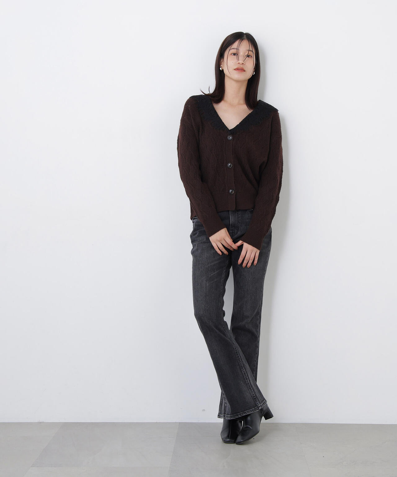 身長168ｃｍ　Ｂ82　W59　H88 着用サイズ：M