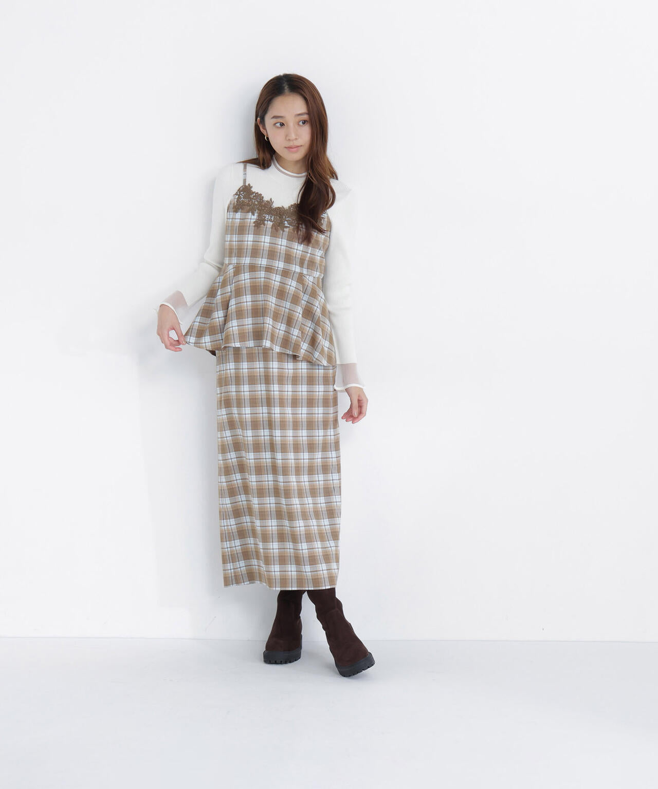 165.5cm 着用サイズ：FR