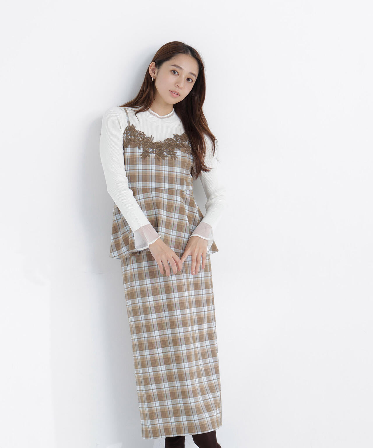 165.5cm 着用サイズ：FR