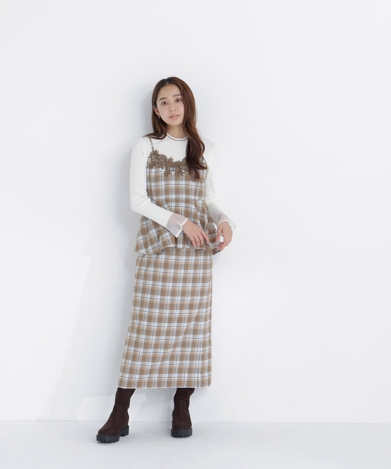 165.5cm 着用サイズ：FR