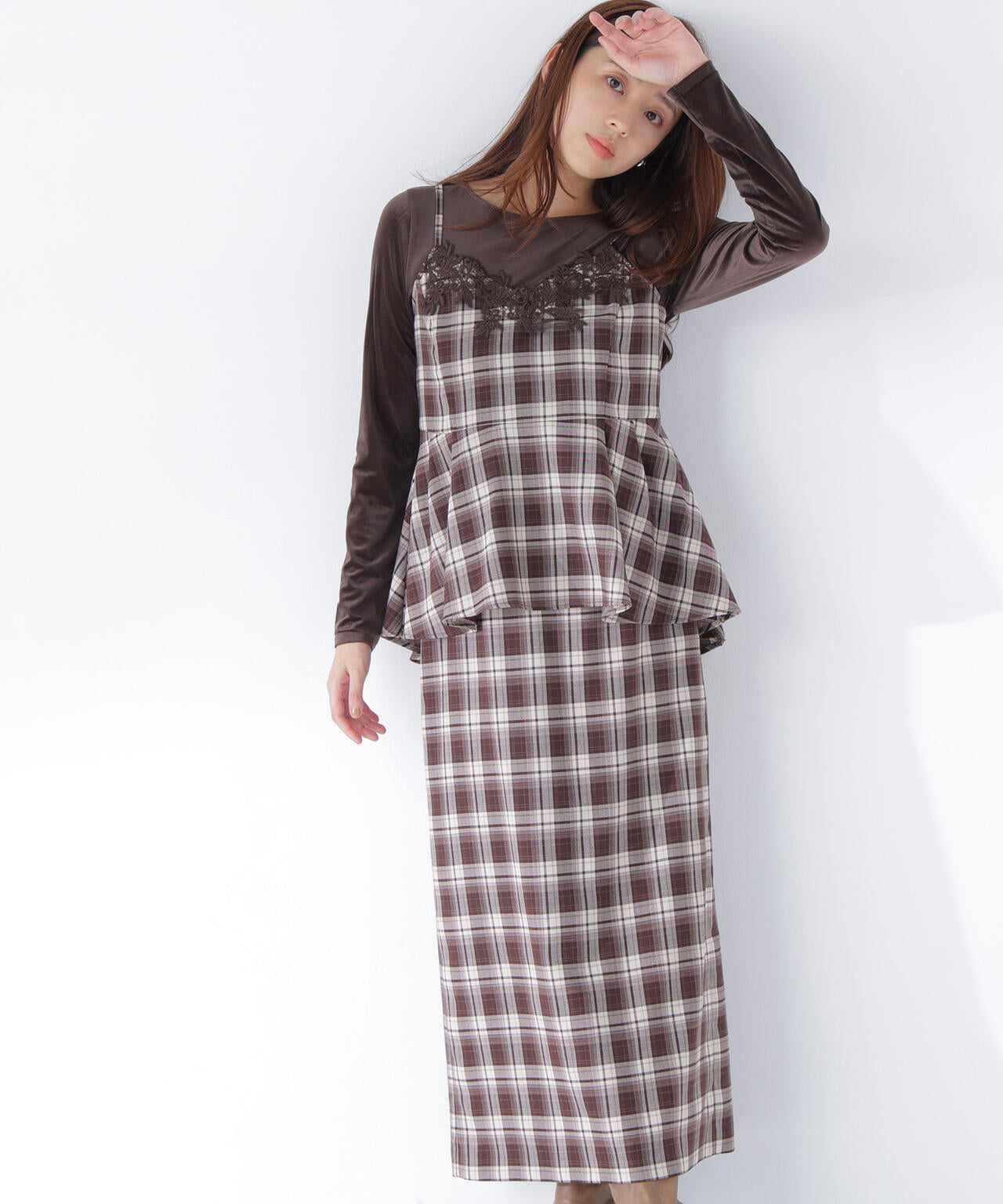 165.5cm 着用サイズ：FR