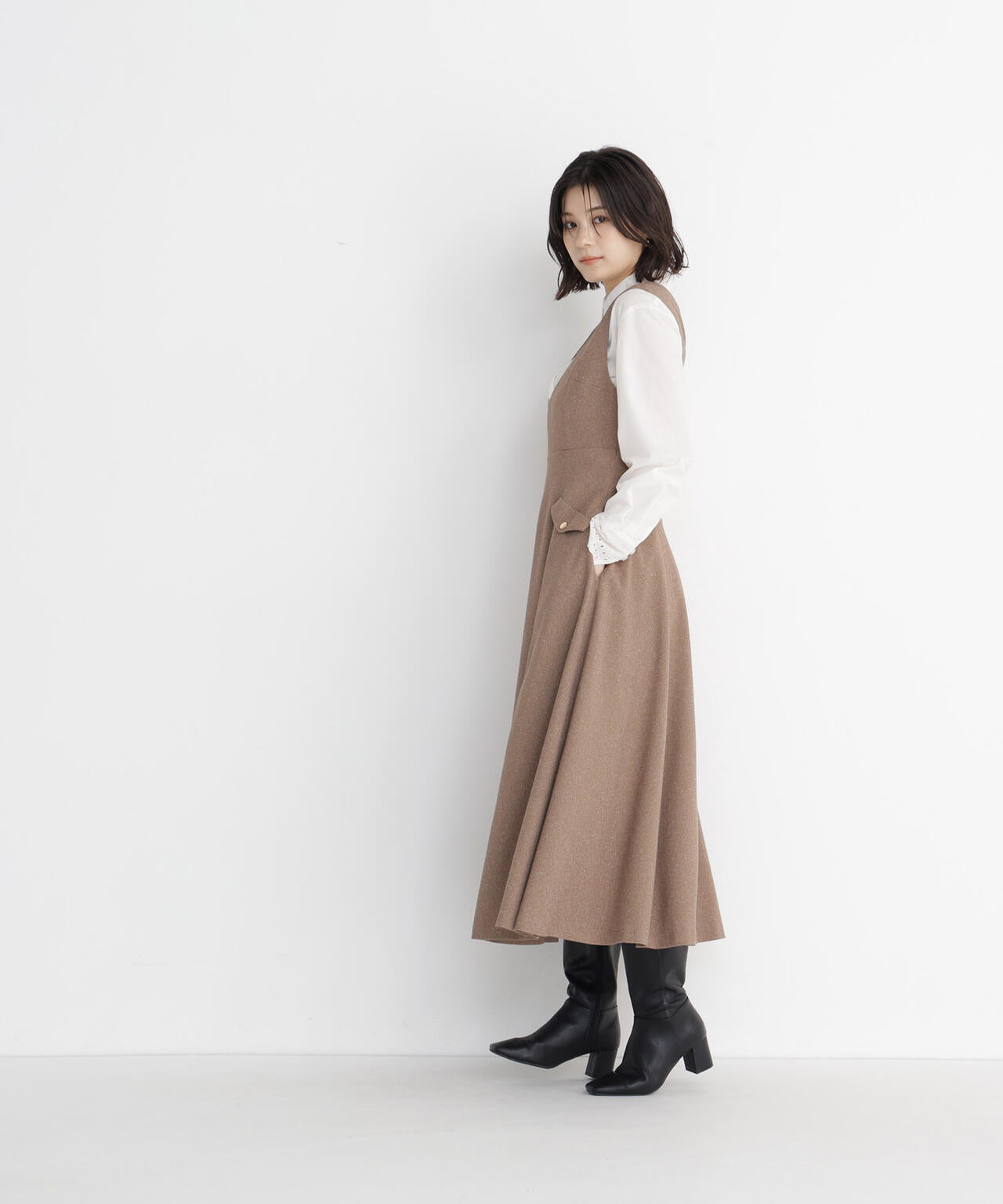 163cm 着用サイズ：M