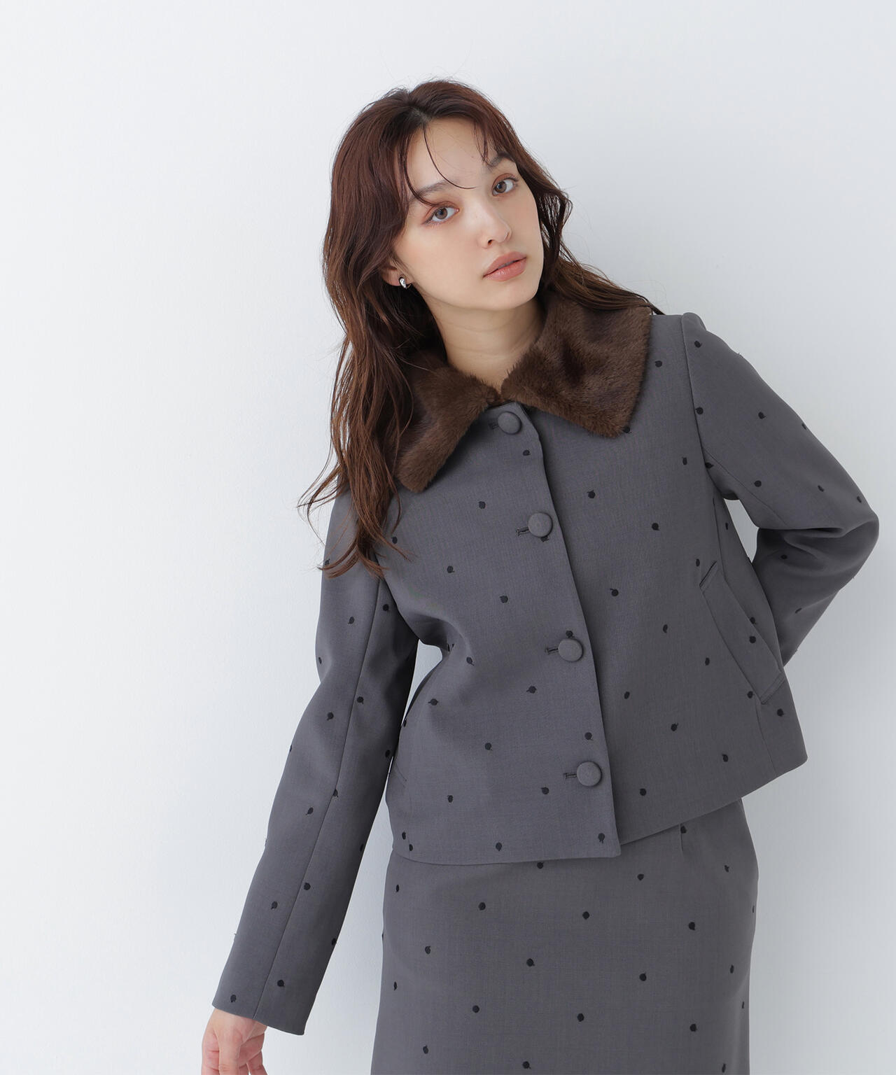 163cm 着用サイズ：FR