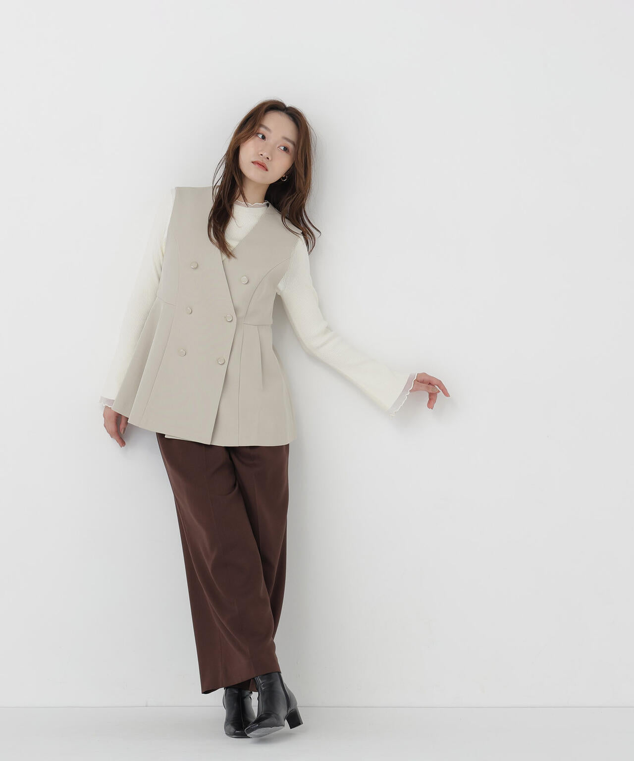 167cm 着用サイズ：M