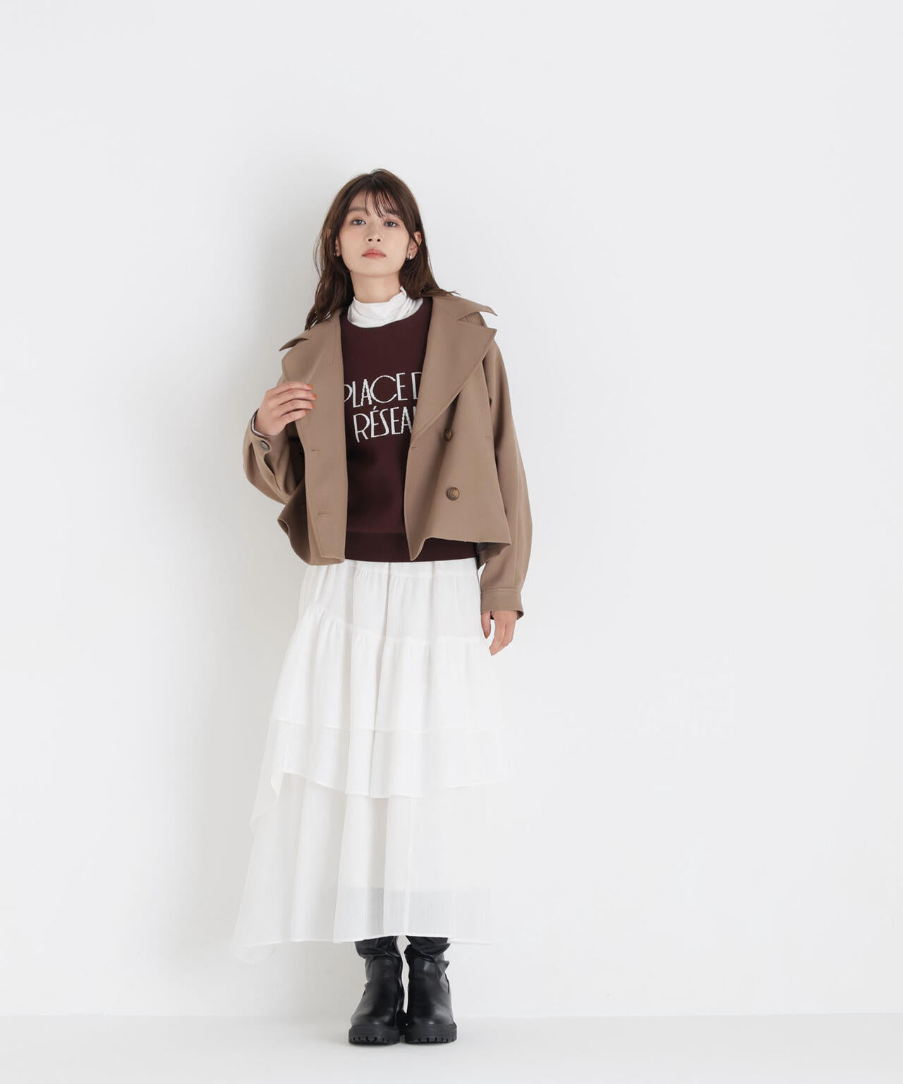 ＜ちょうど、いい服＞「おはよう」から「おつかれさま」まで。 毎日ハーフトレンチ