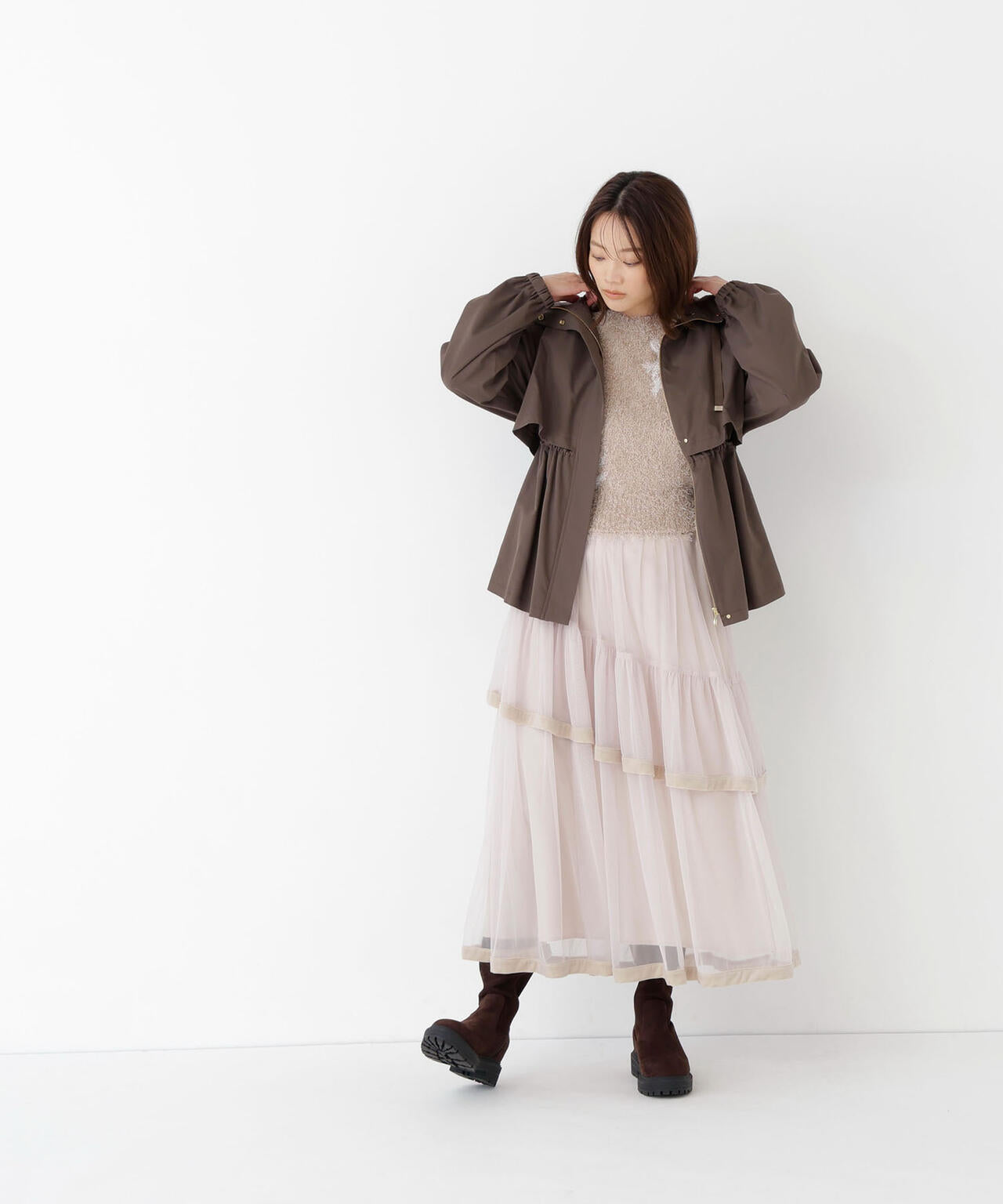 167cm 着用サイズ：M