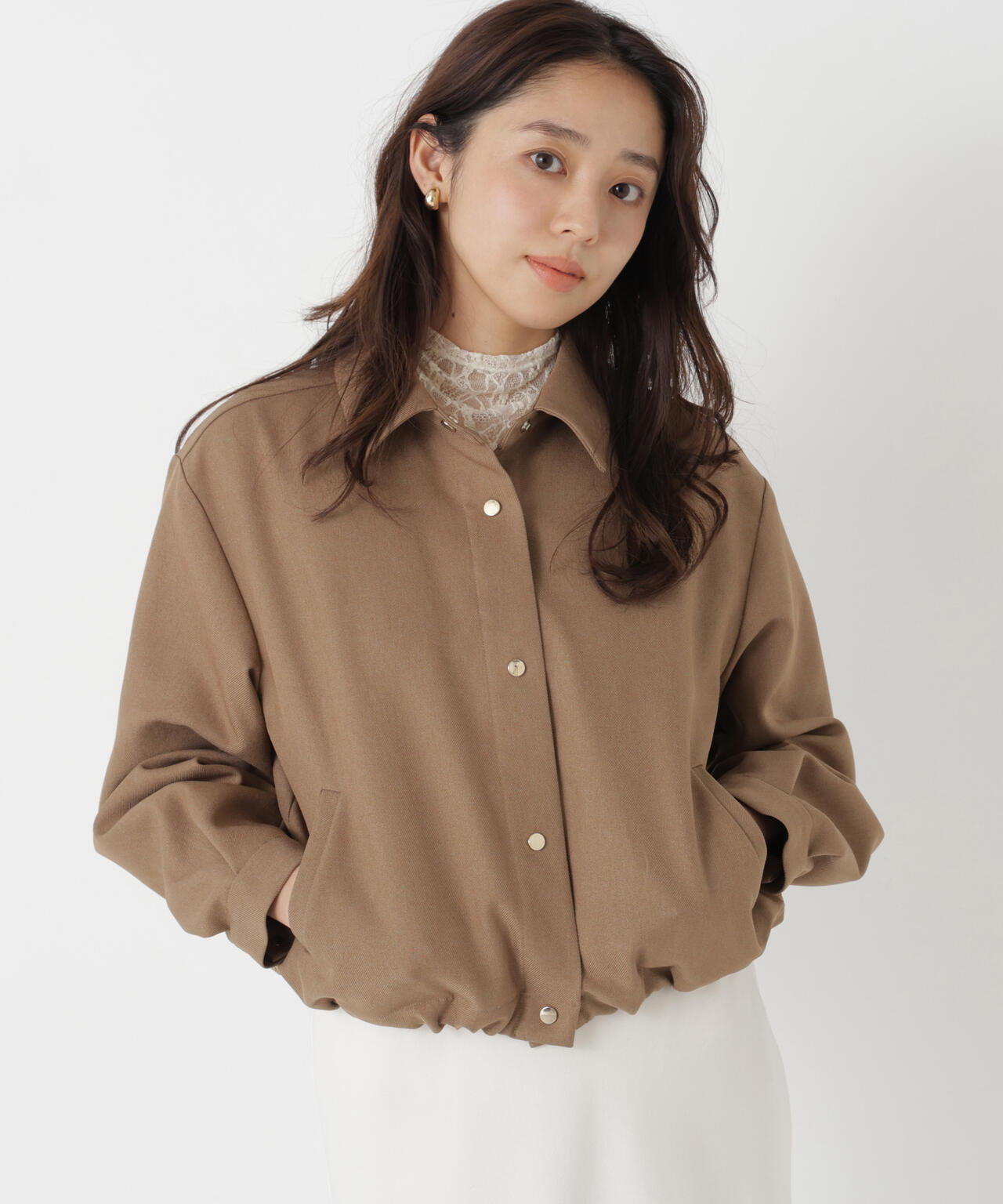 165.5cm 着用サイズ：FR