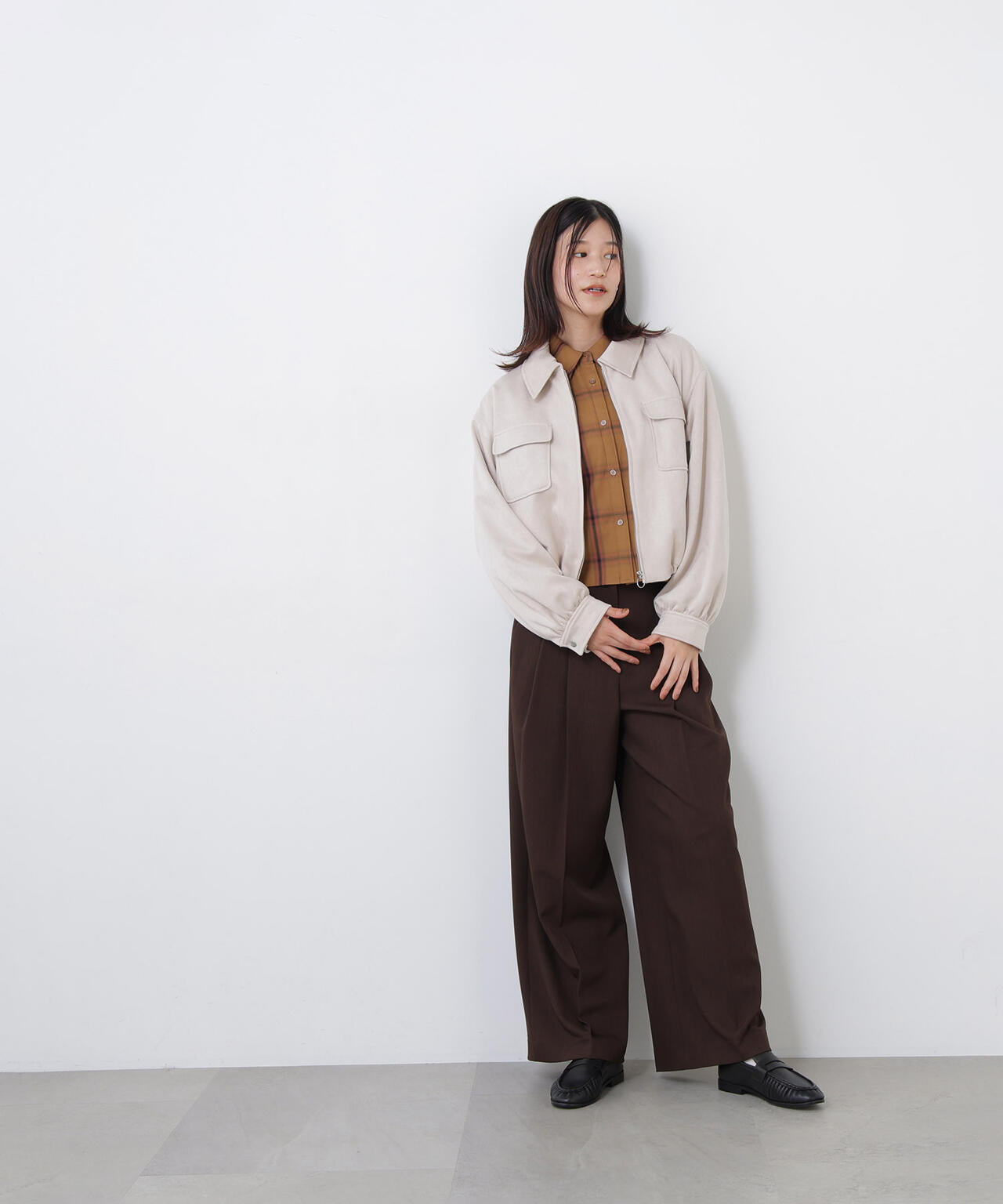 身長168ｃｍ　Ｂ82　W59　H88 着用サイズ：FR