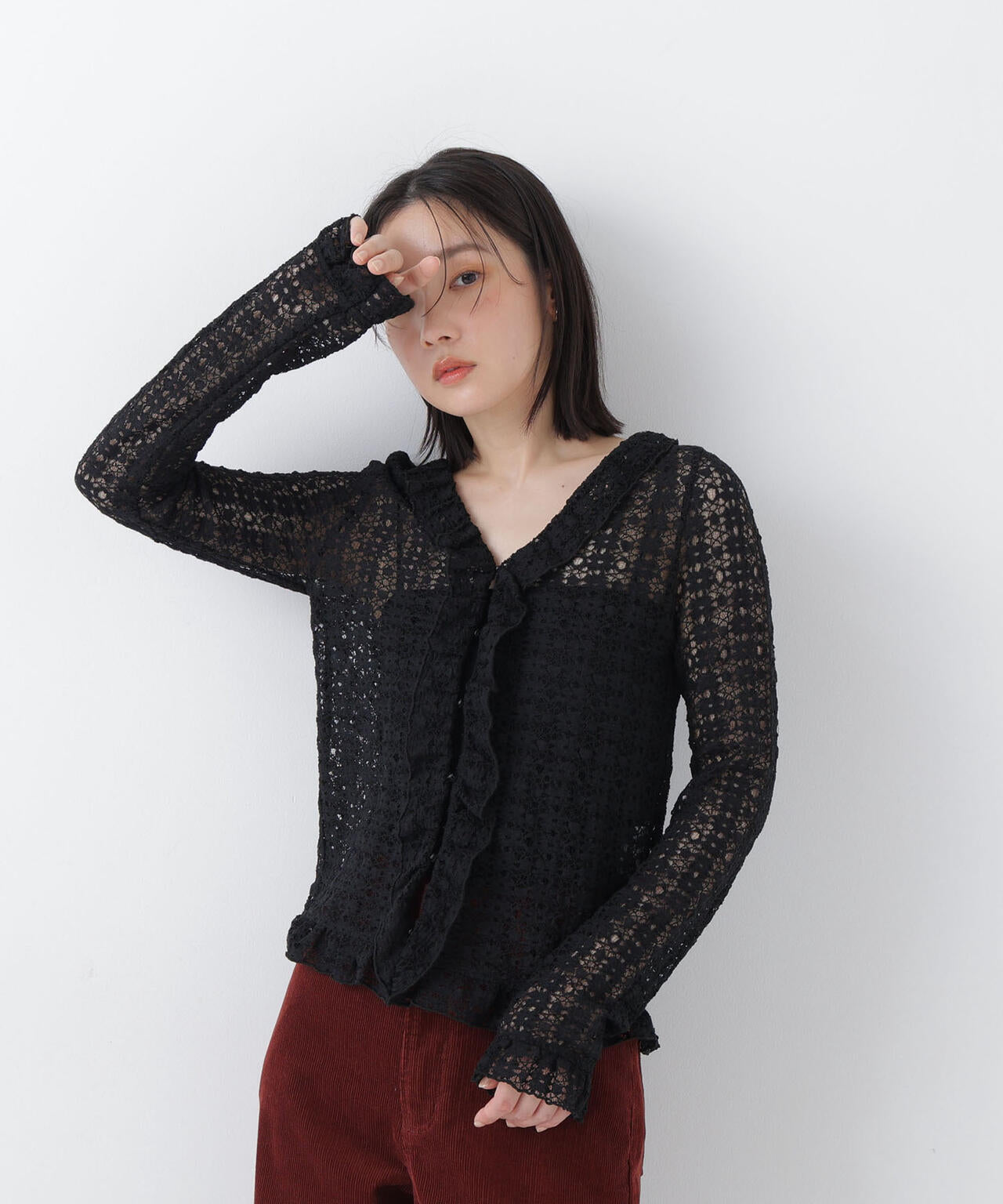 163cm 着用サイズ：FR
