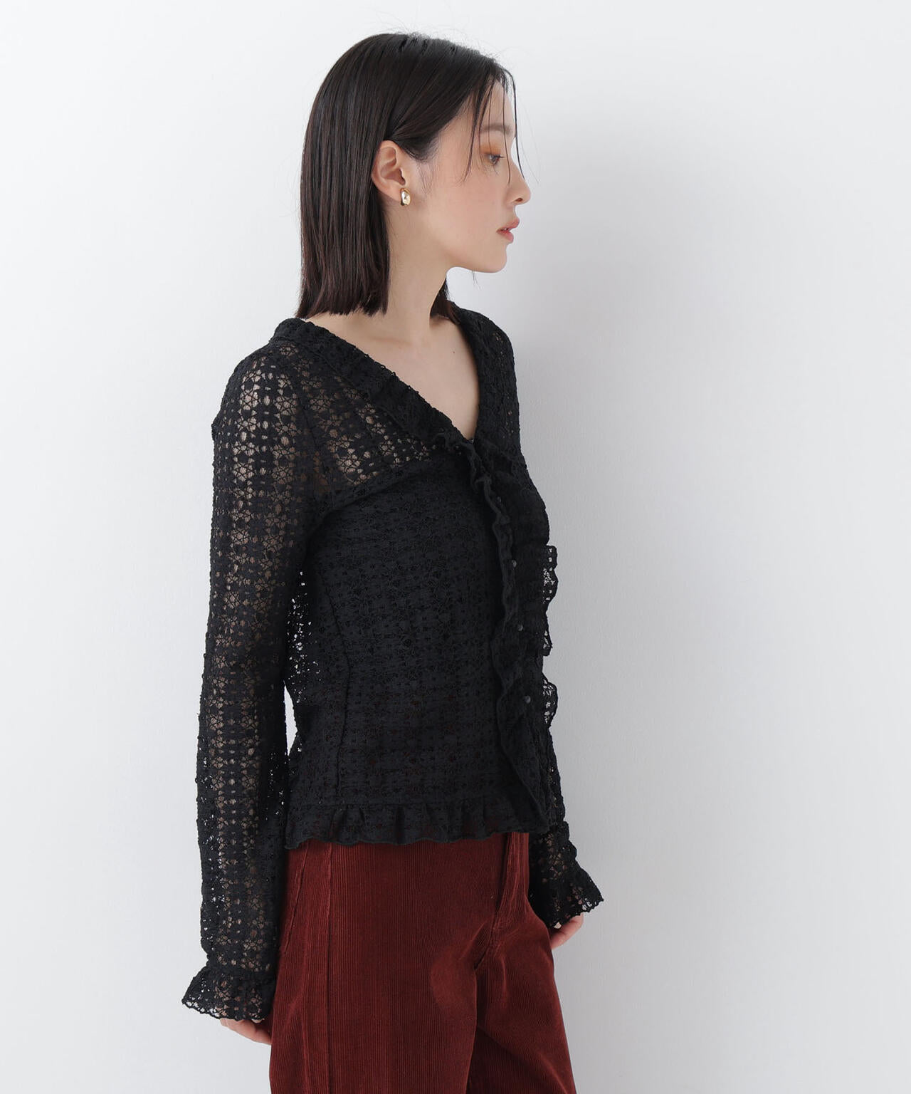 163cm 着用サイズ：FR