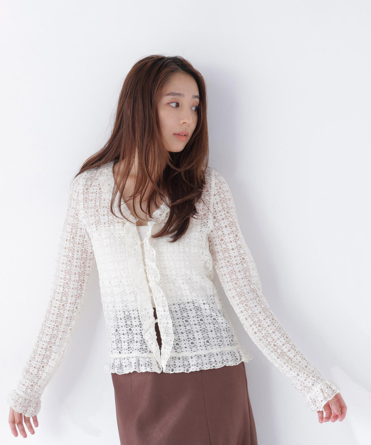 165.5cm 着用サイズ：FR