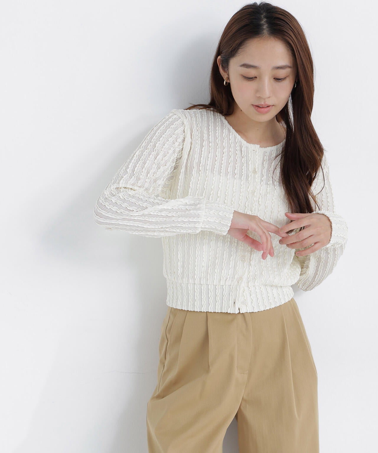 165.5cm 着用サイズ：FR