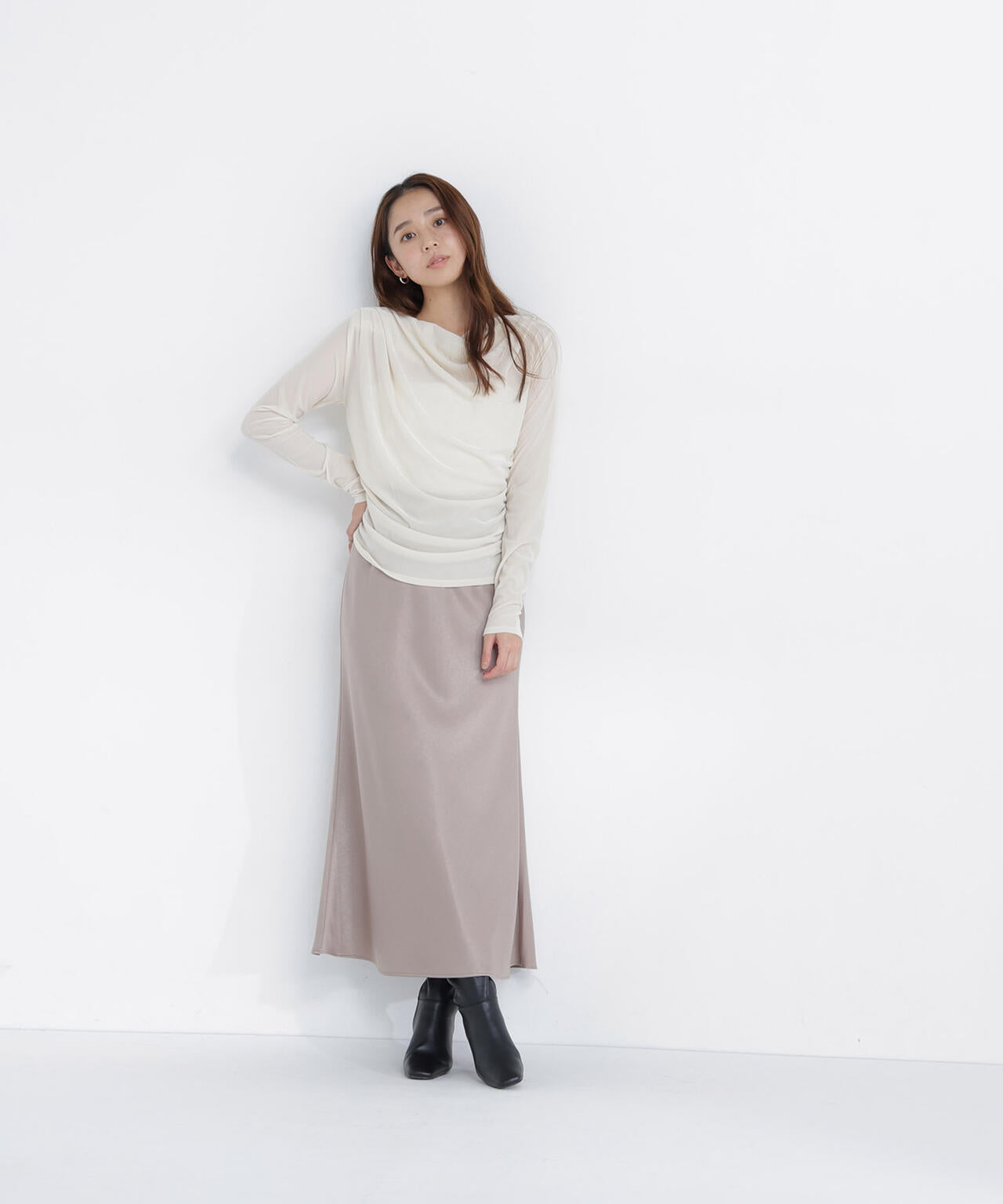 165.5cm 着用サイズ：FR