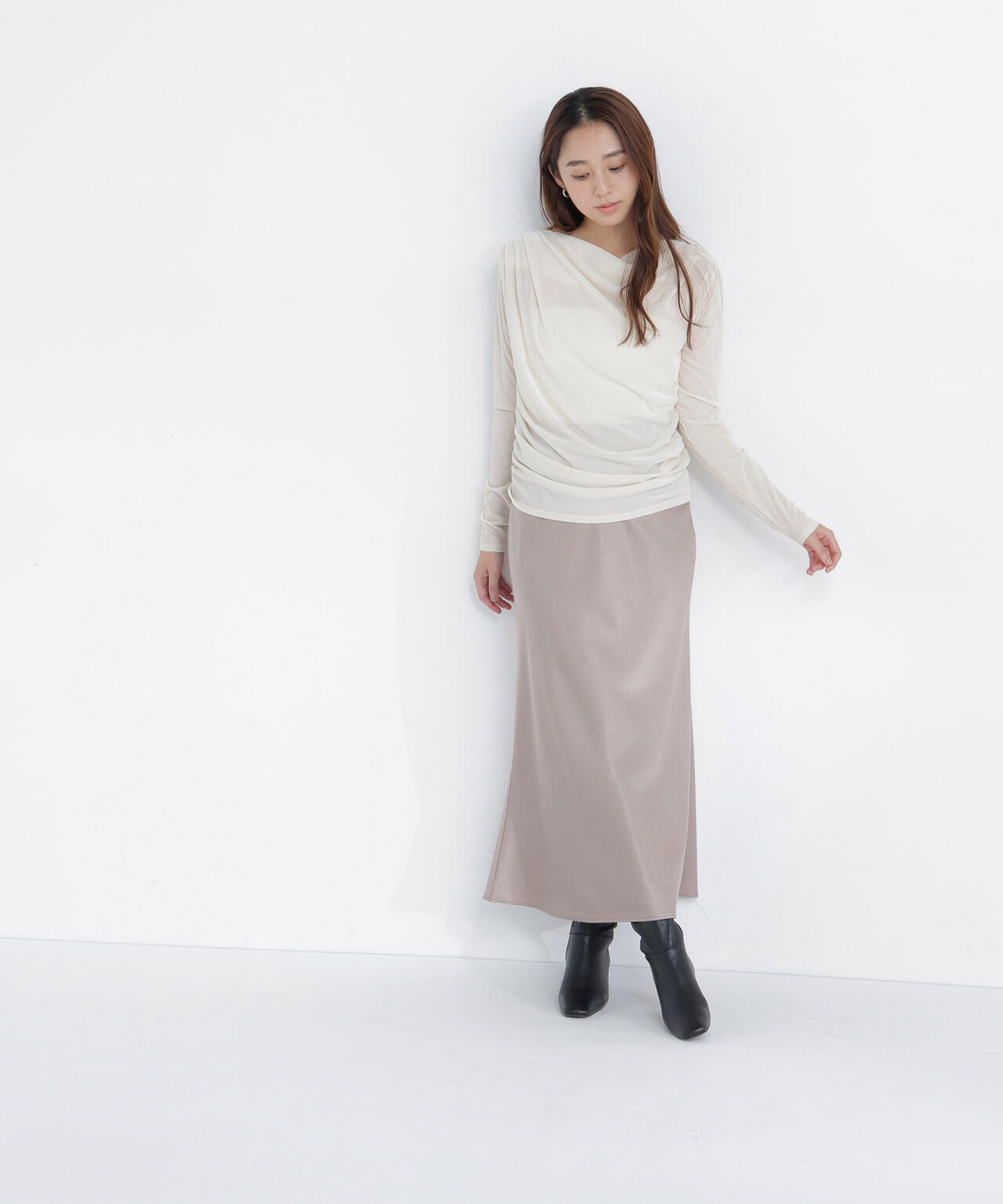 165.5cm 着用サイズ：FR