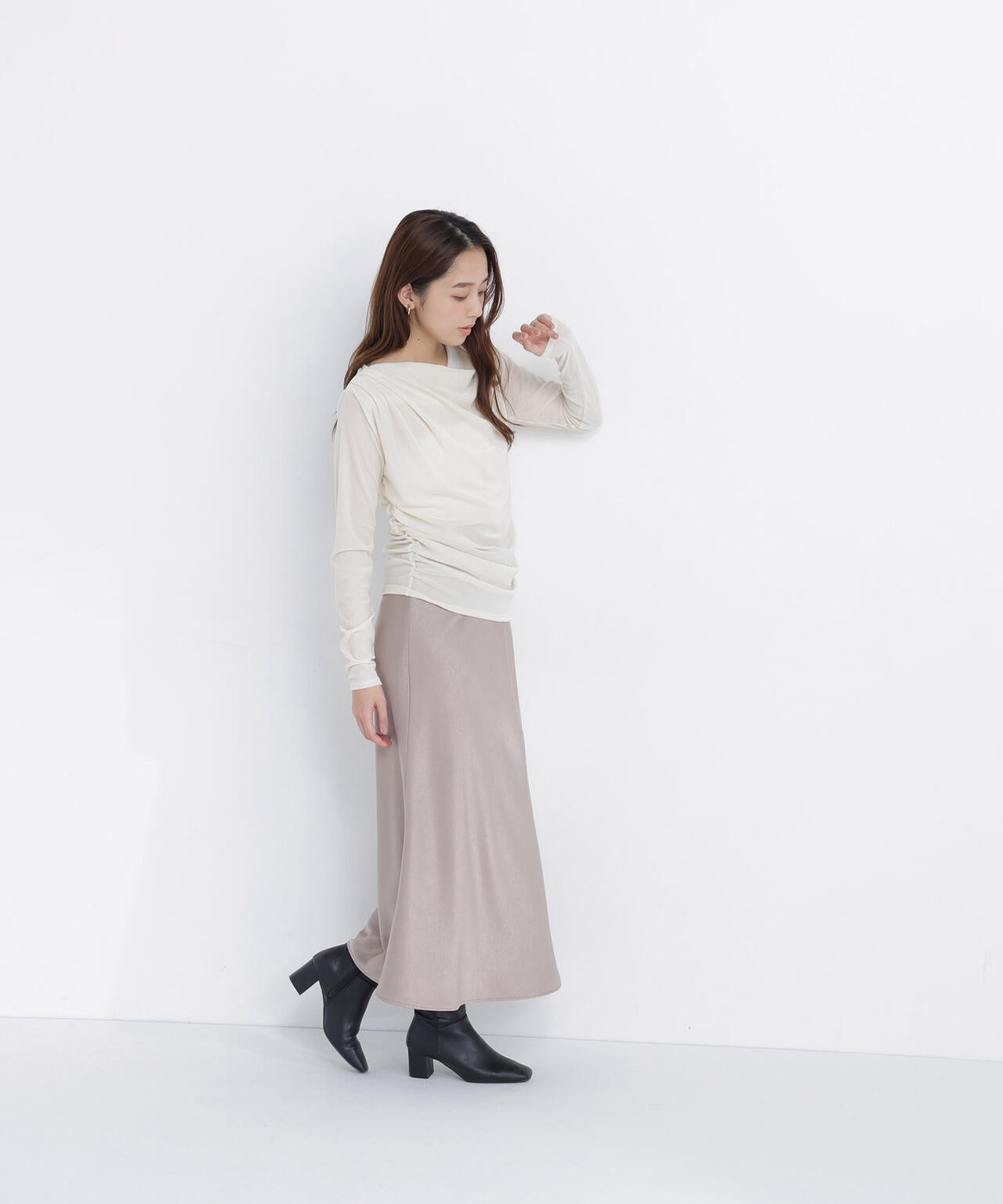 165.5cm 着用サイズ：FR