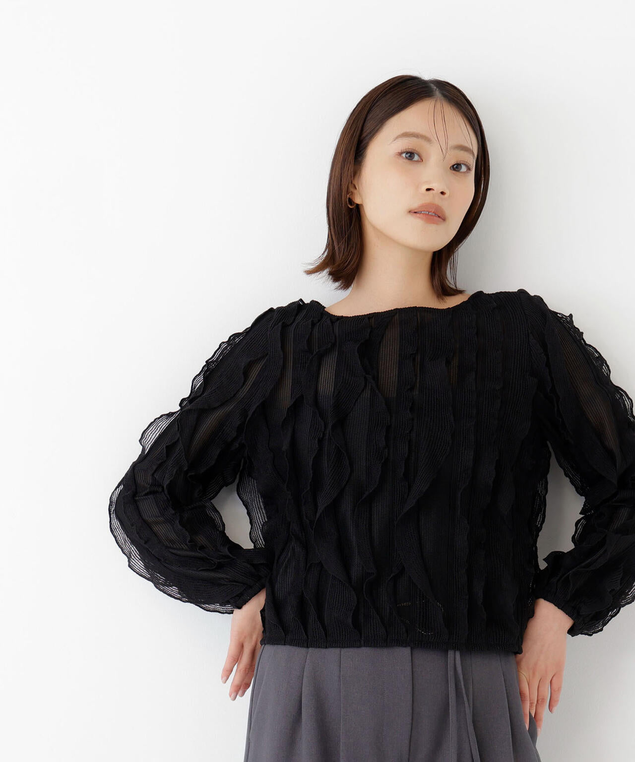 167cm 着用サイズ：FR