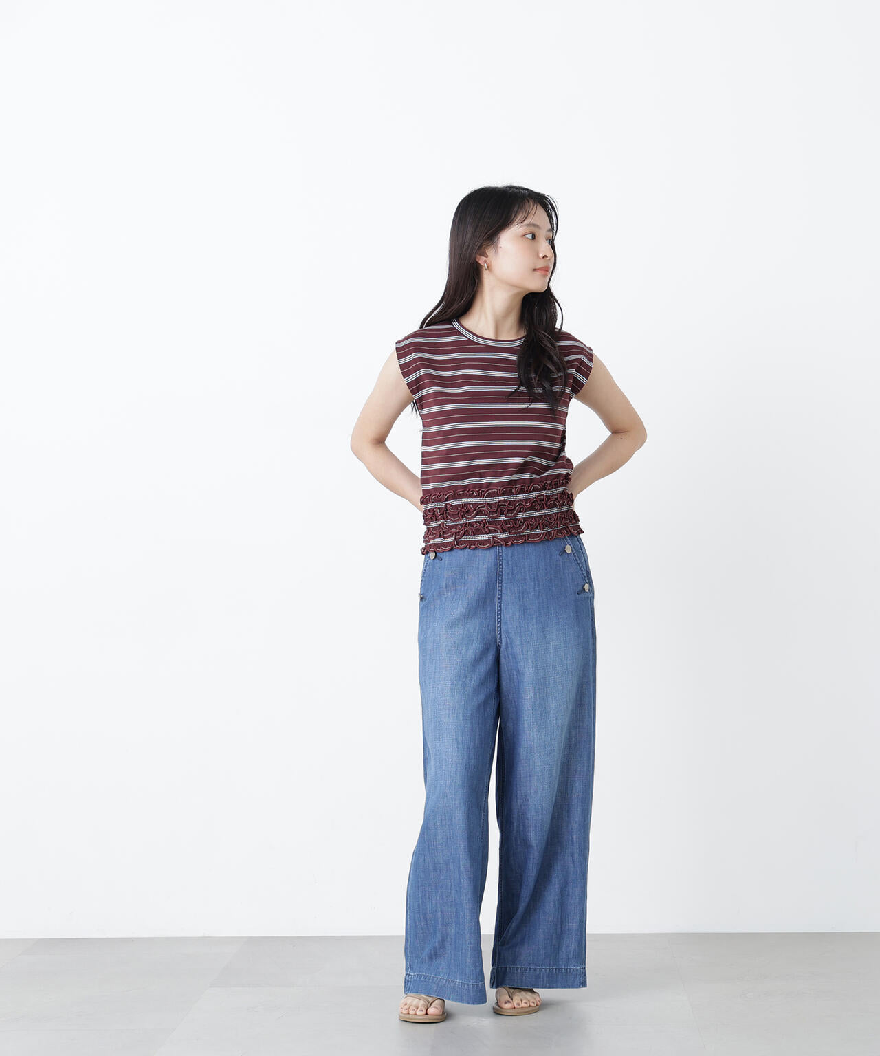 165cm 着用サイズ：FR