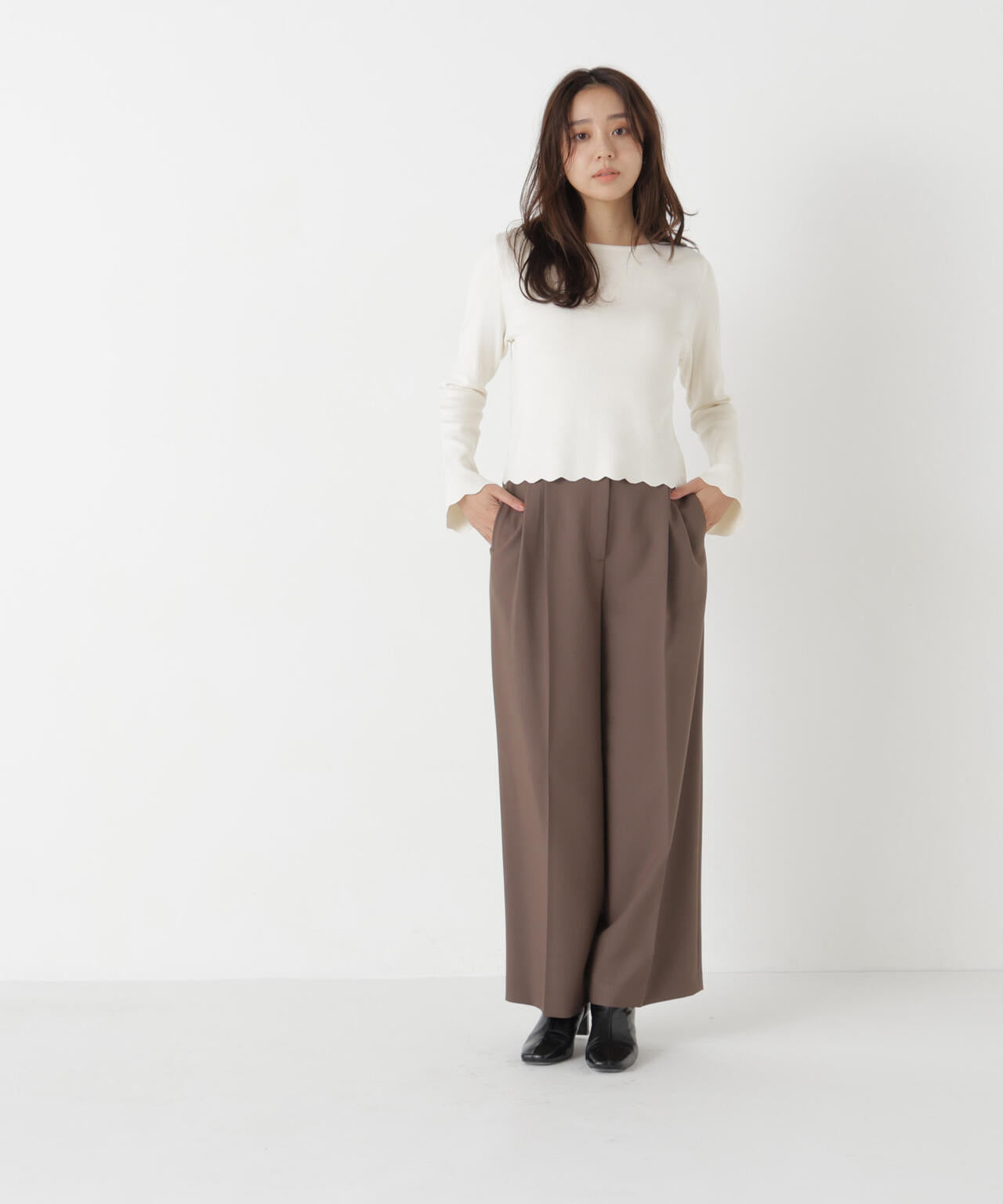 165.5cm 着用サイズ：FR