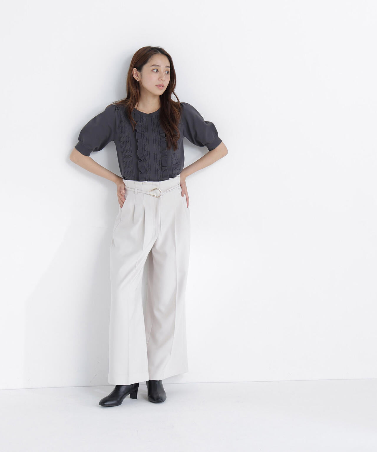 165.5cm 着用サイズ：FR