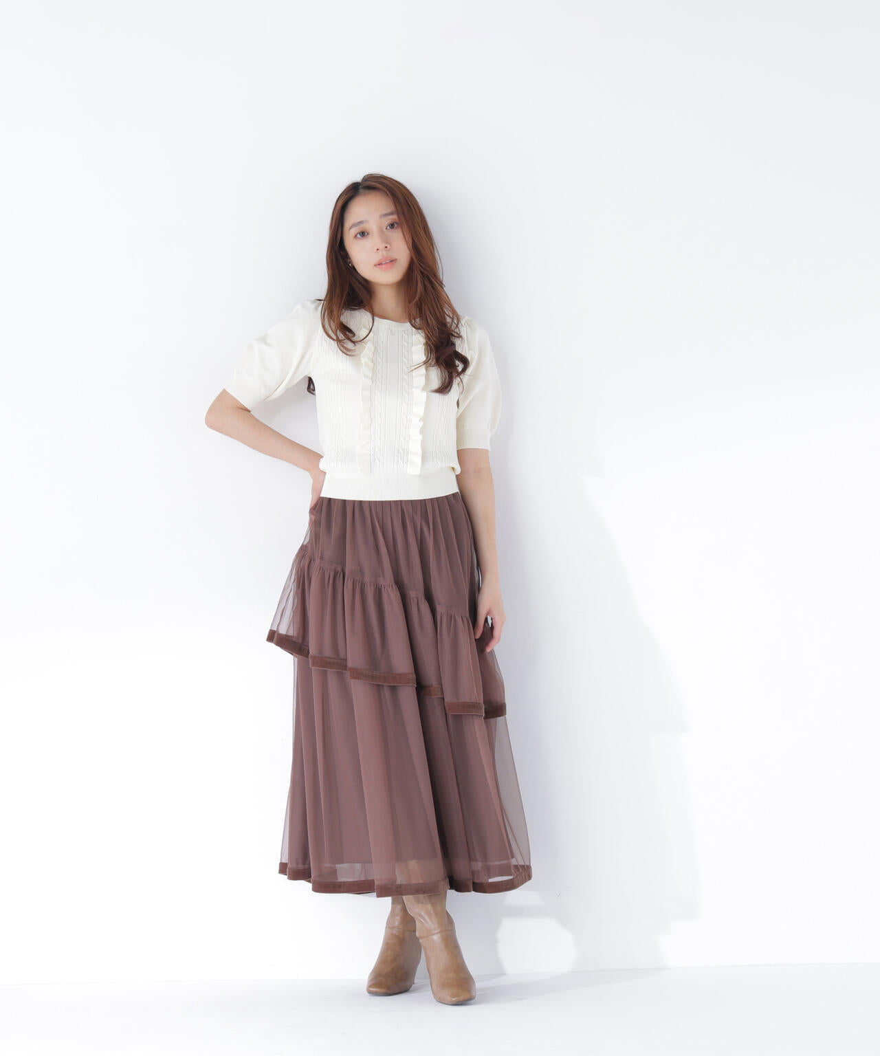 165.5cm 着用サイズ：FR
