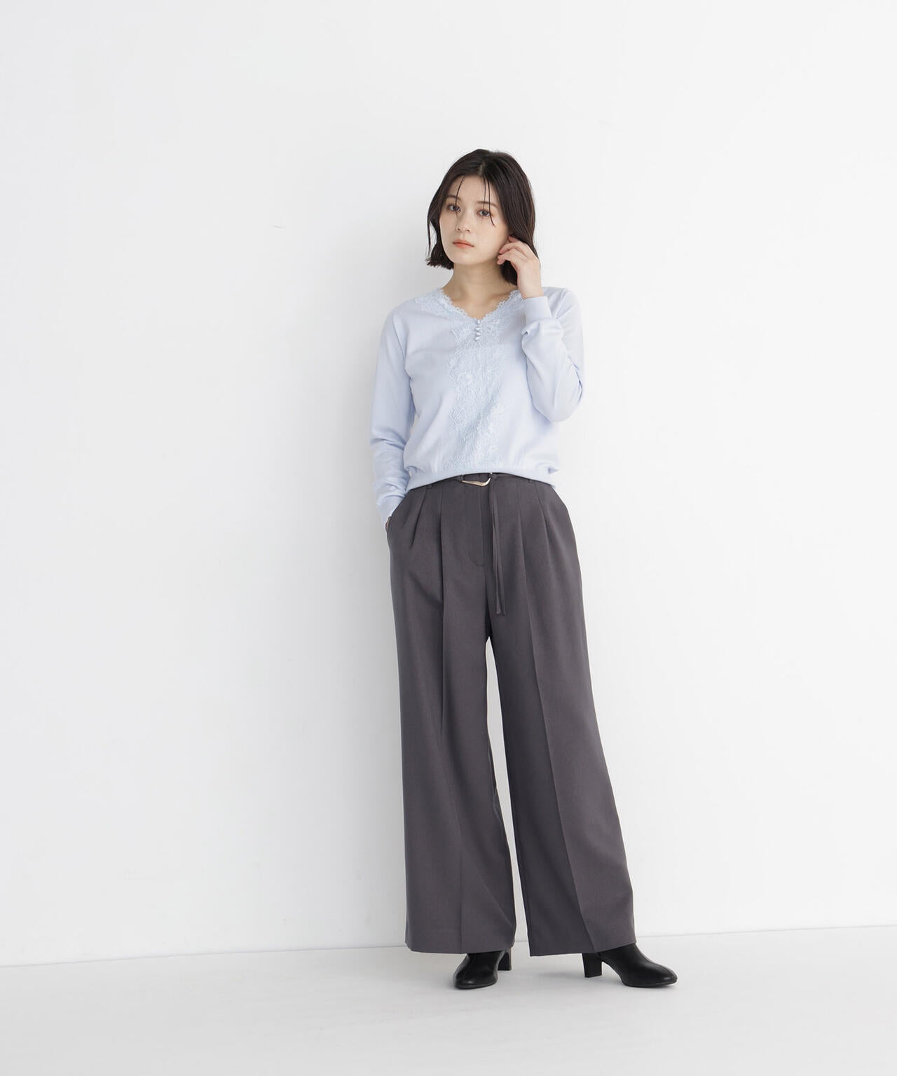 163cm 着用サイズ：FR