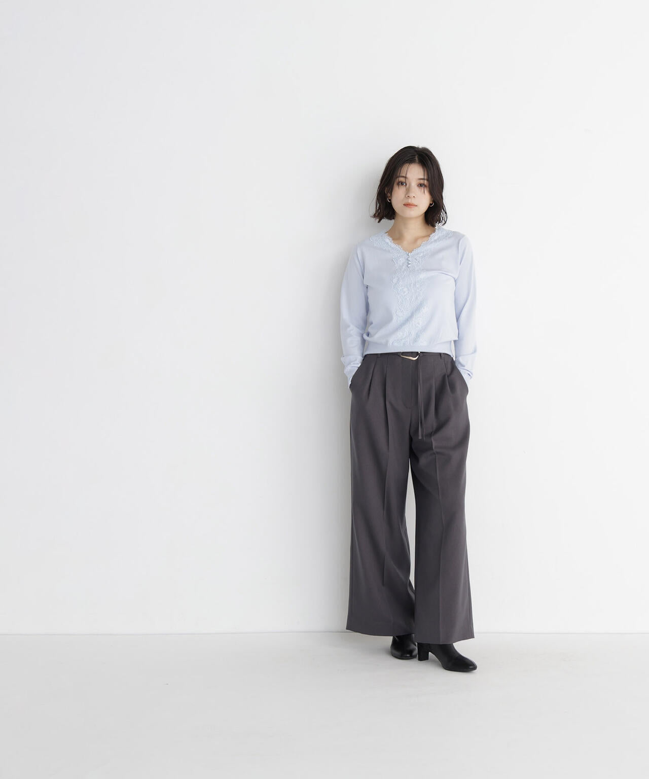 163cm 着用サイズ：FR