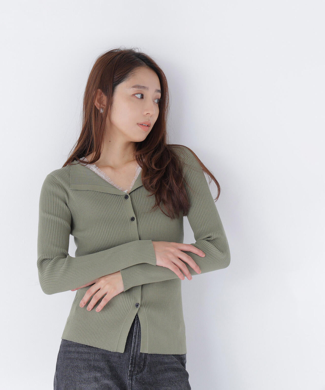 165.5cm 着用サイズ：FR