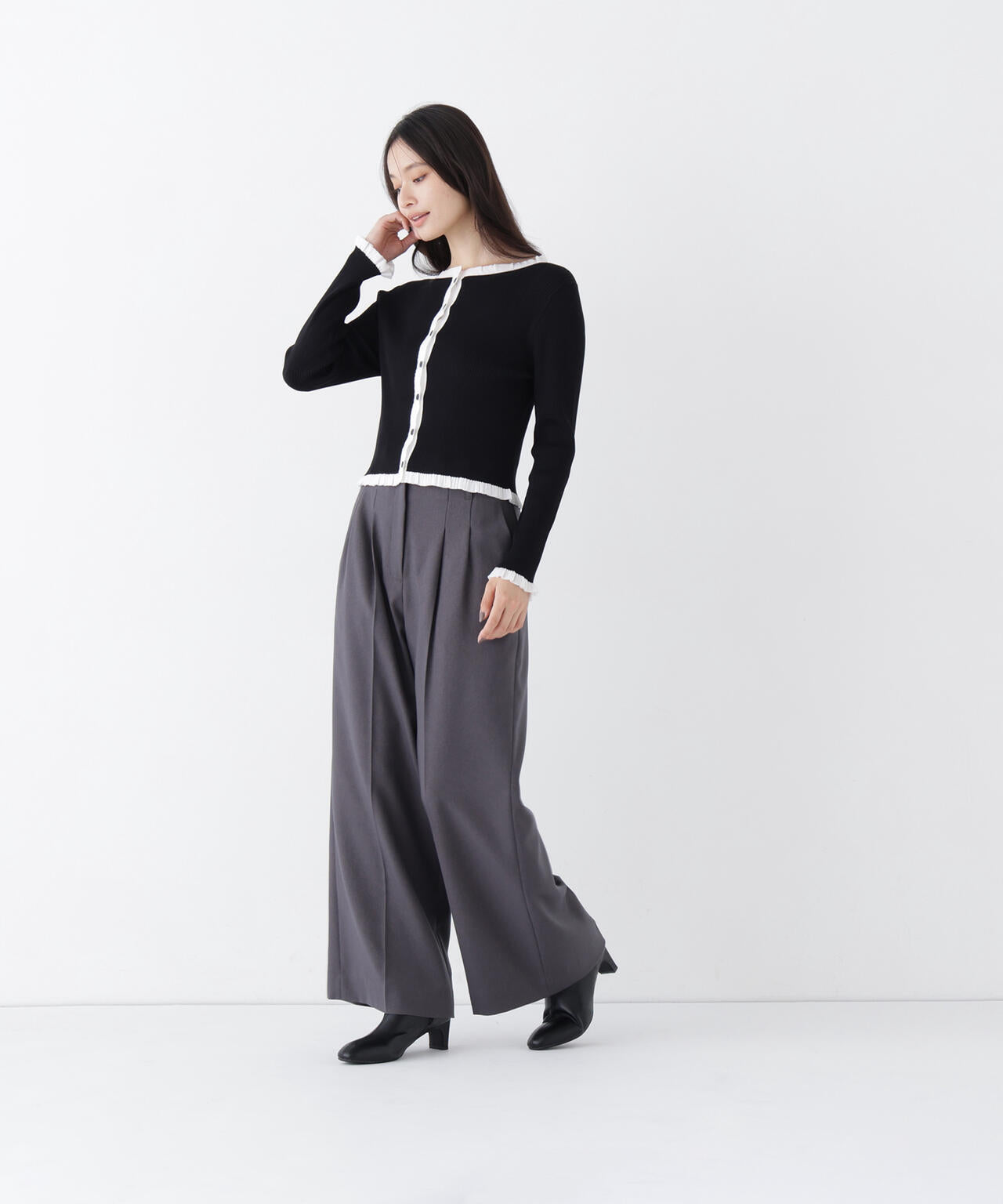165cm 着用サイズ：FR