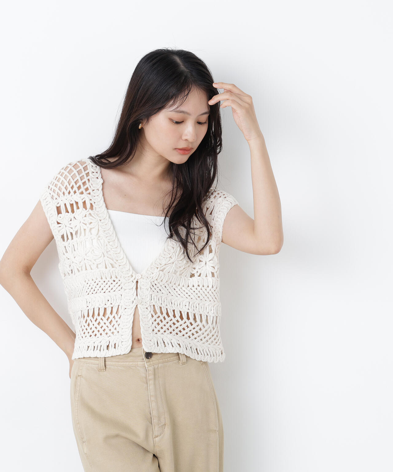 165cm 着用サイズ：FR