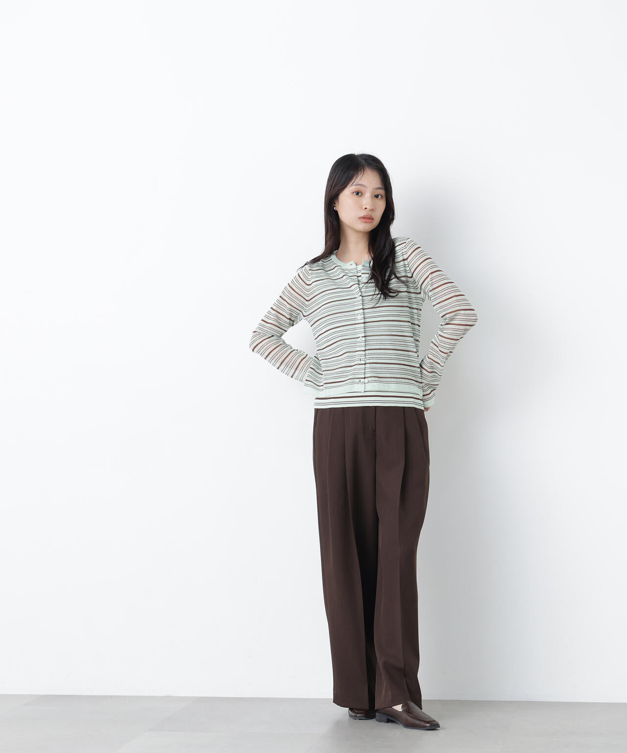 165cm 着用サイズ：FR