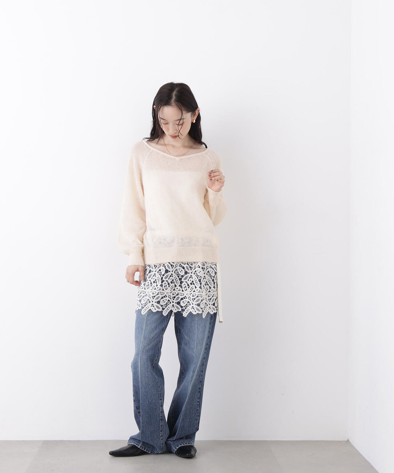 163cm 着用サイズ：FR