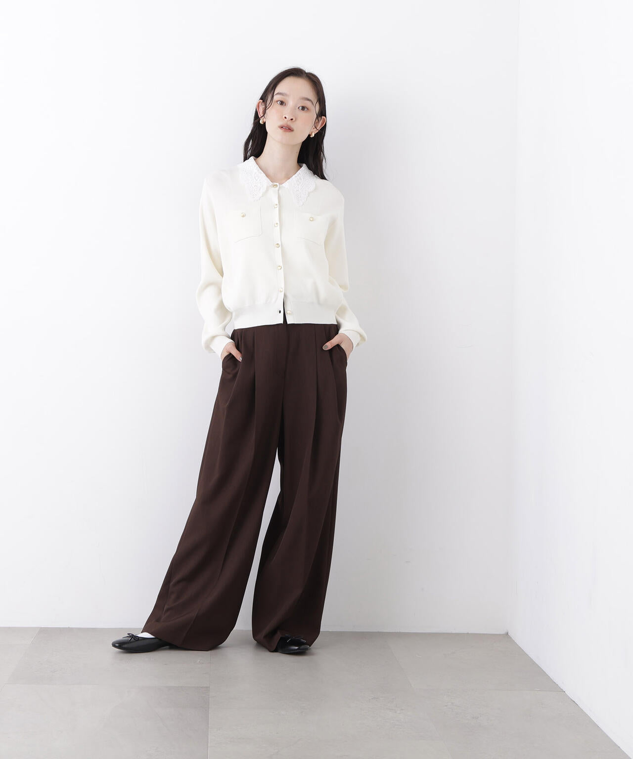 163cm 着用サイズ：FR