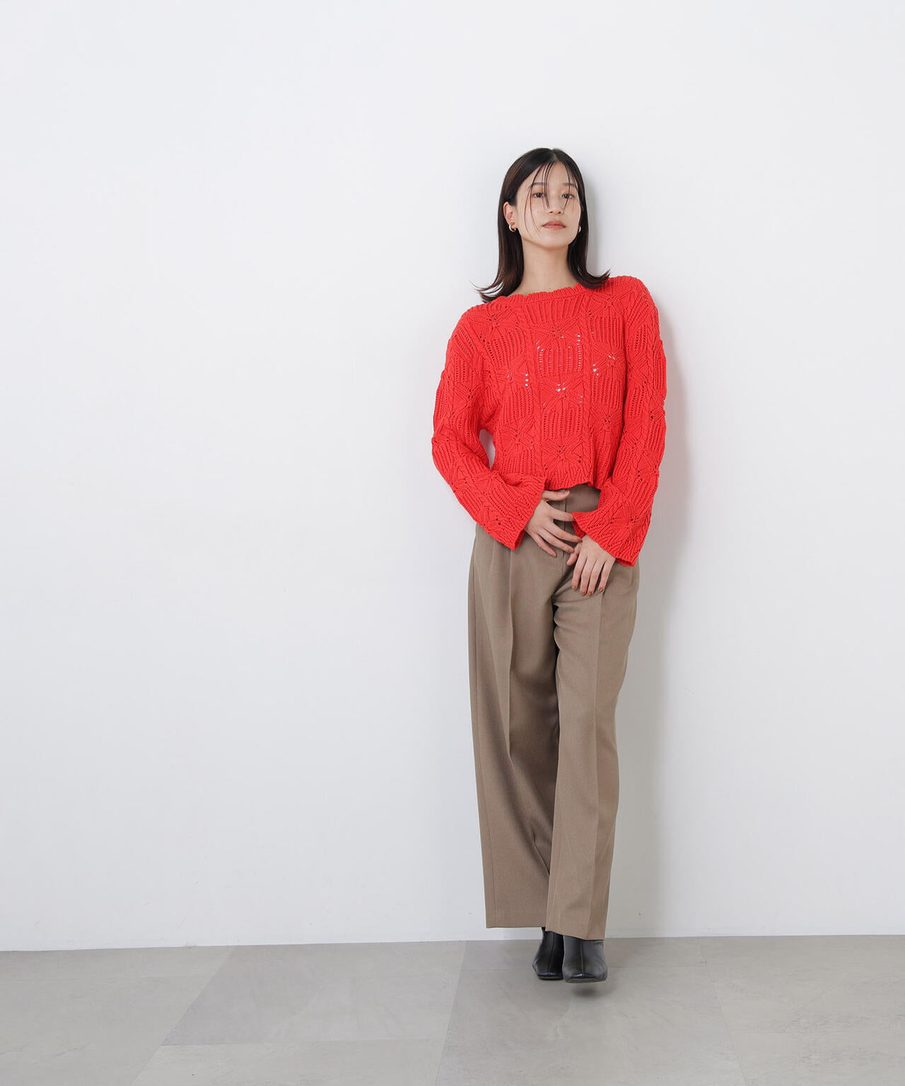 身長168ｃｍ　Ｂ82　W59　H88 着用サイズ：FR
